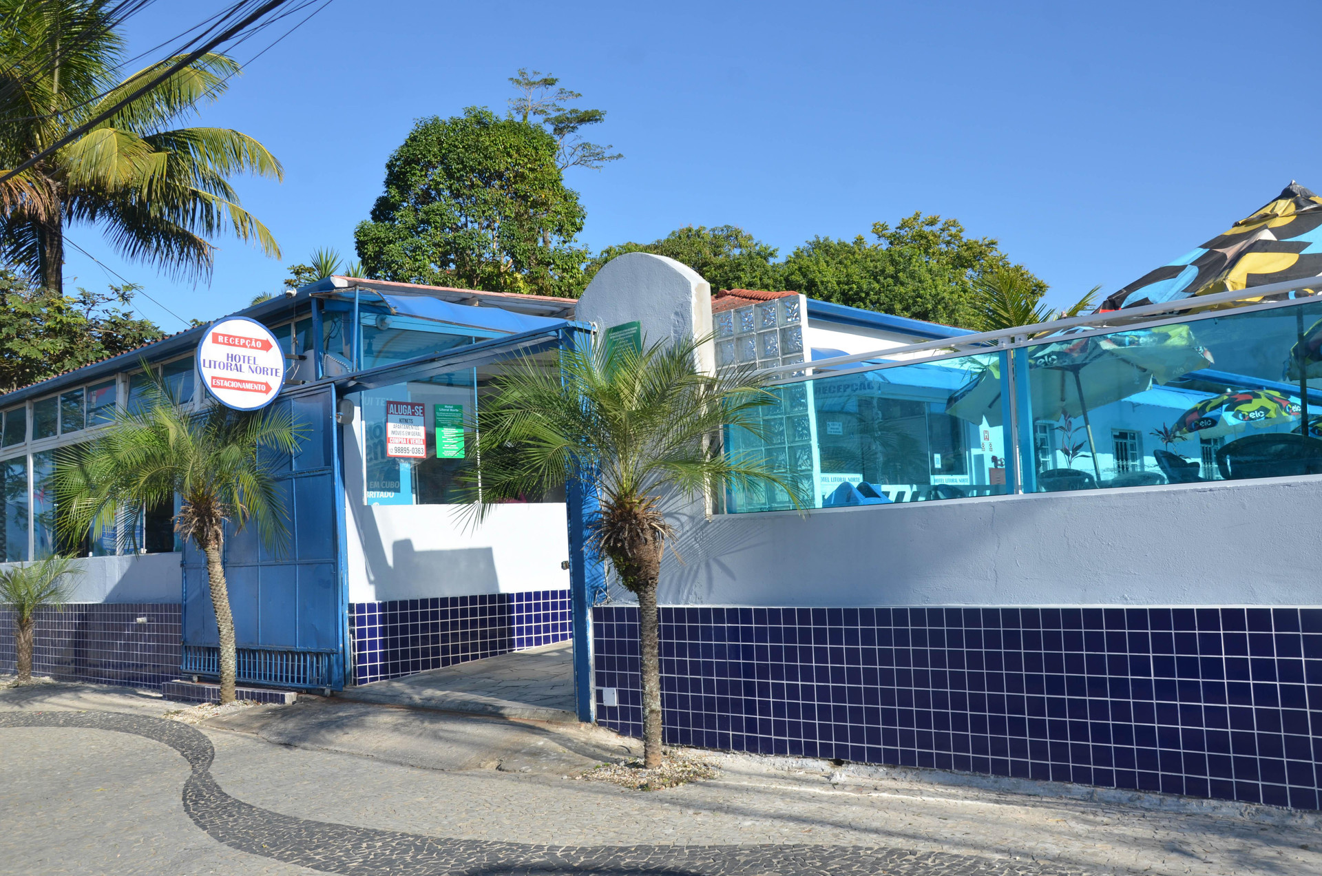 Vista Piscina Hotel Litoral Norte