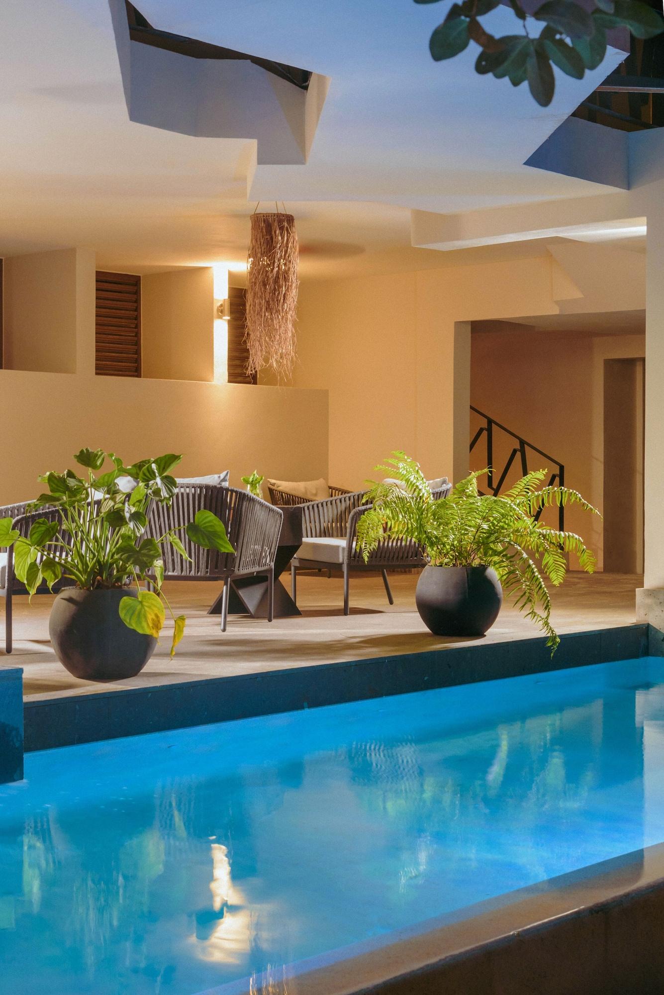 Vista Piscina K'uyen Boutique Hotel