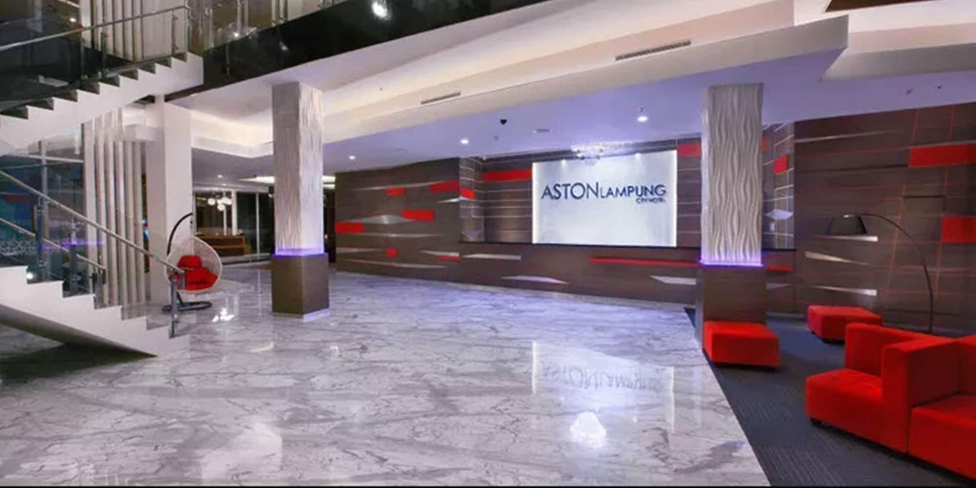 Vista Lobby Aston Lampung City Hotel