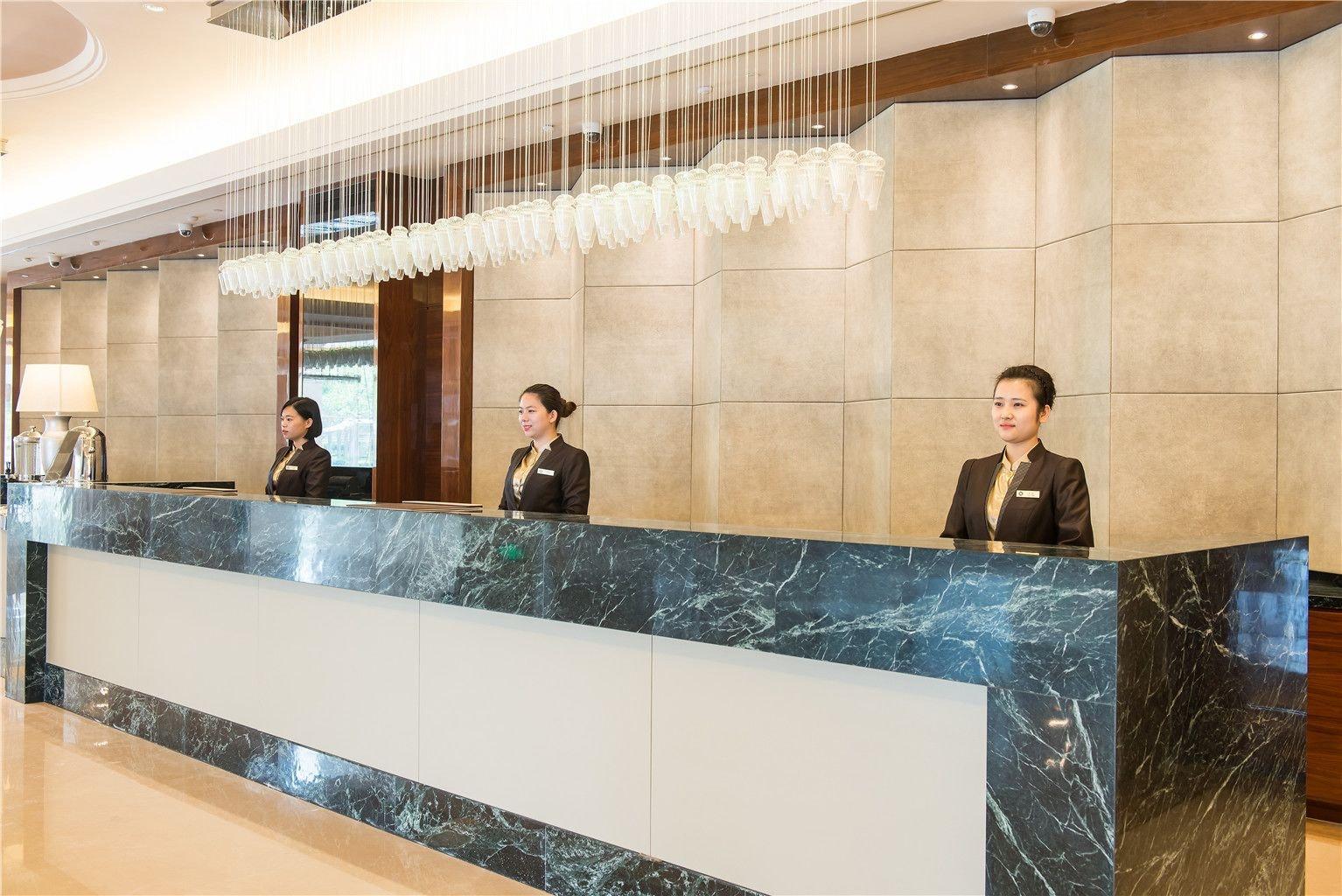 Vista Lobby Landison Plaza Hotel Ningbo