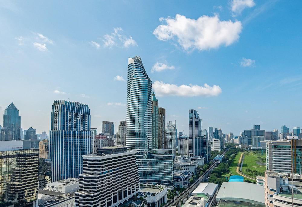 Vista da fachada Waldorf Astoria Bangkok