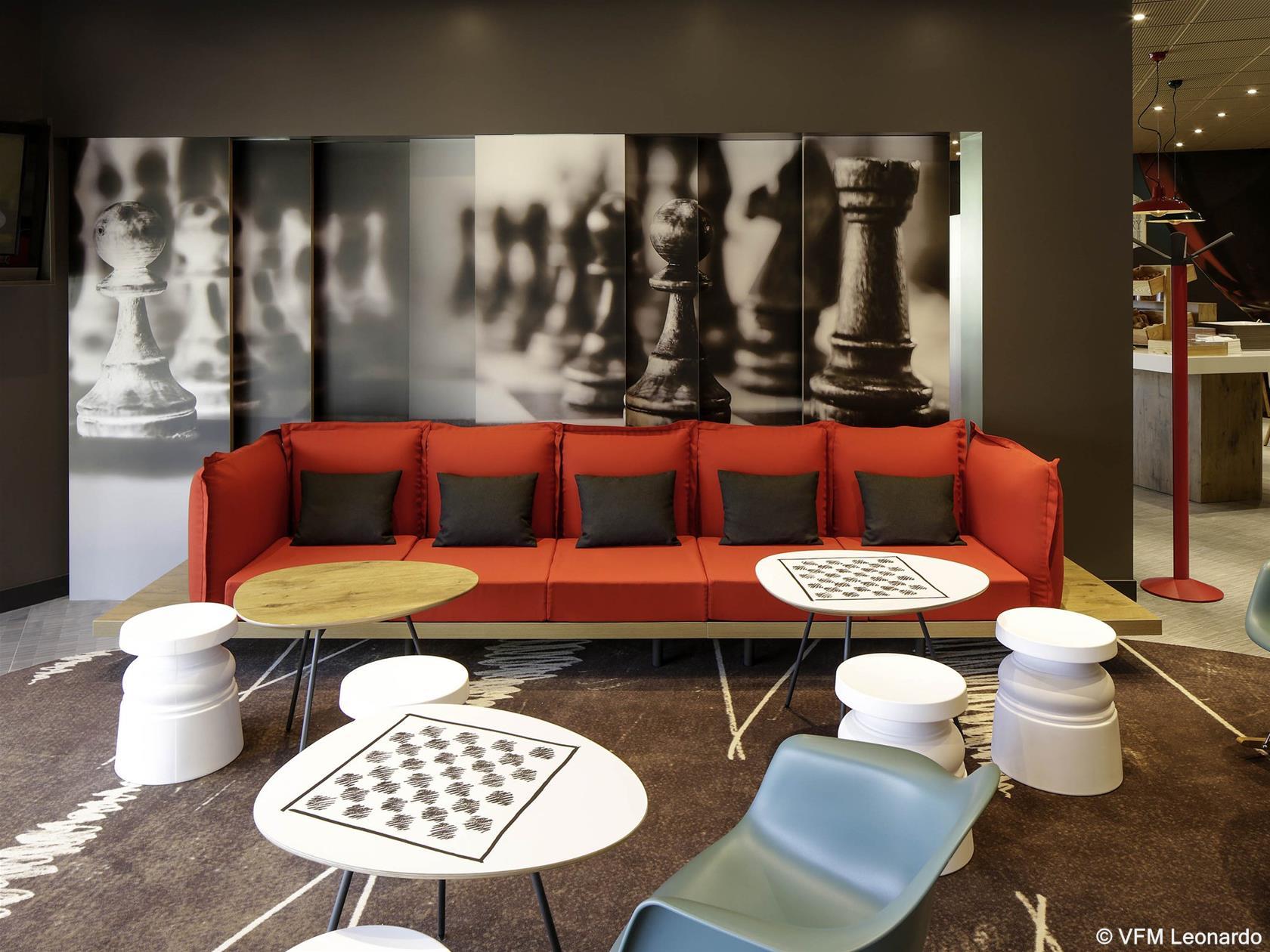 Vista Lobby ibis budget Porto Gaia