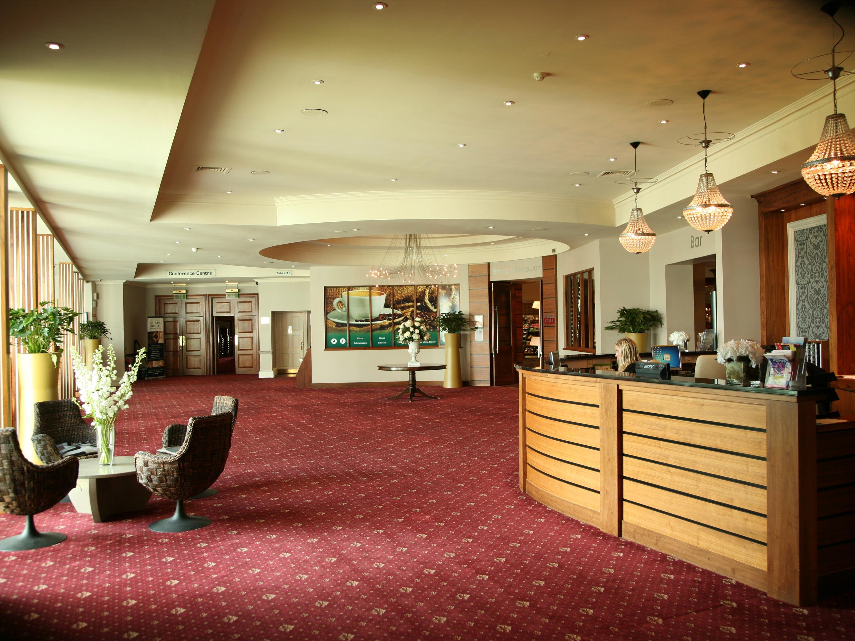 Vista Lobby The Green Isle Hotel Dublin