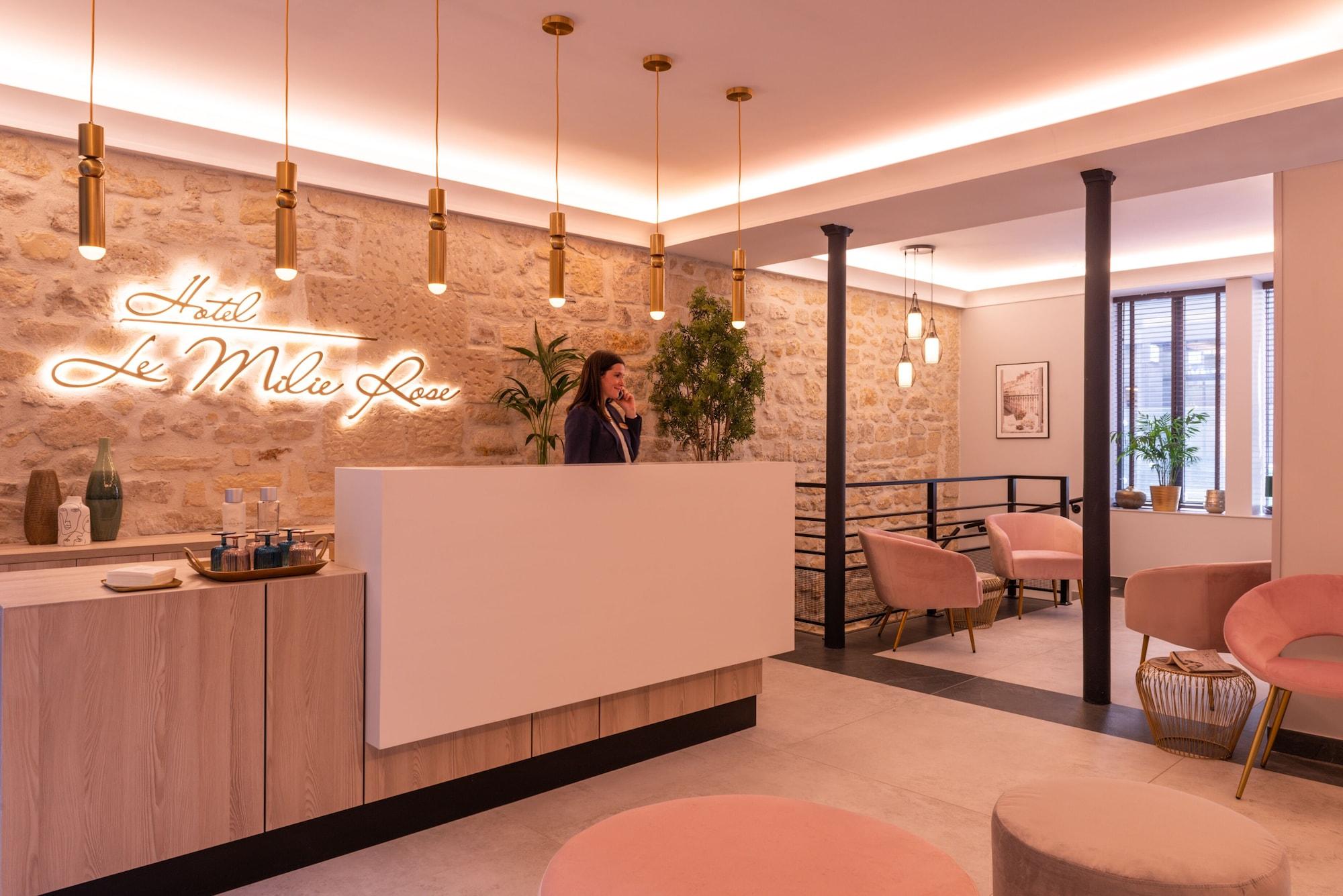 Vista Lobby Hôtel Le Milie Rose