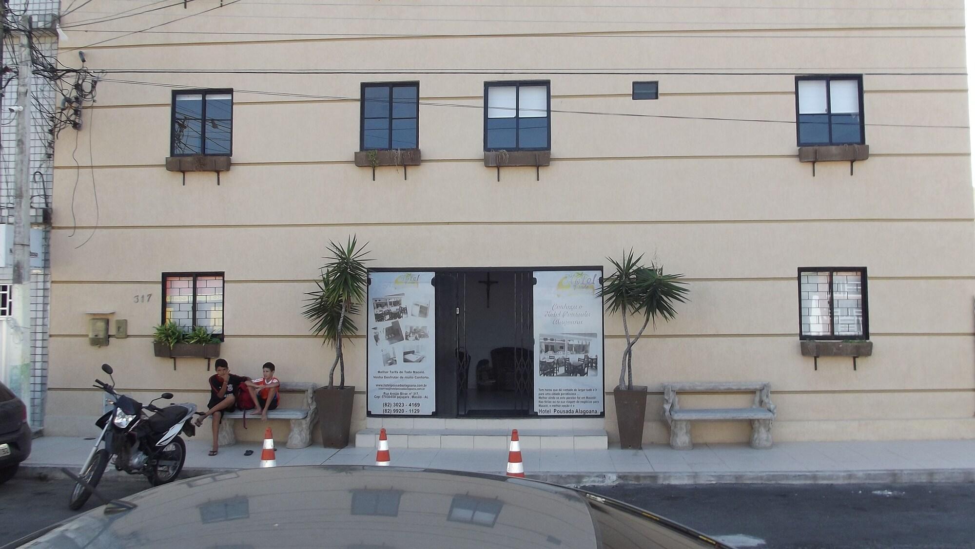 Vista Exterior Hotel Pousada Alagoana