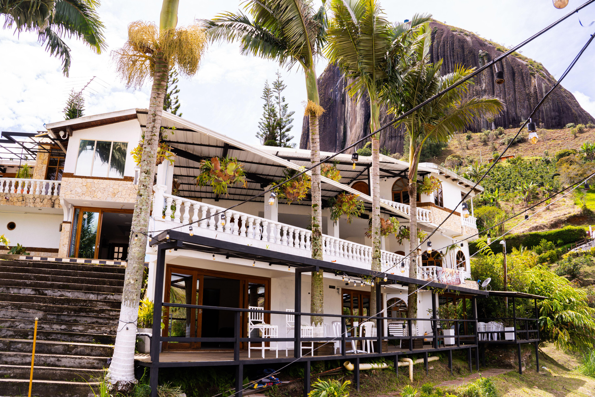 Vista Exterior Hotel Casa Linda Guatape