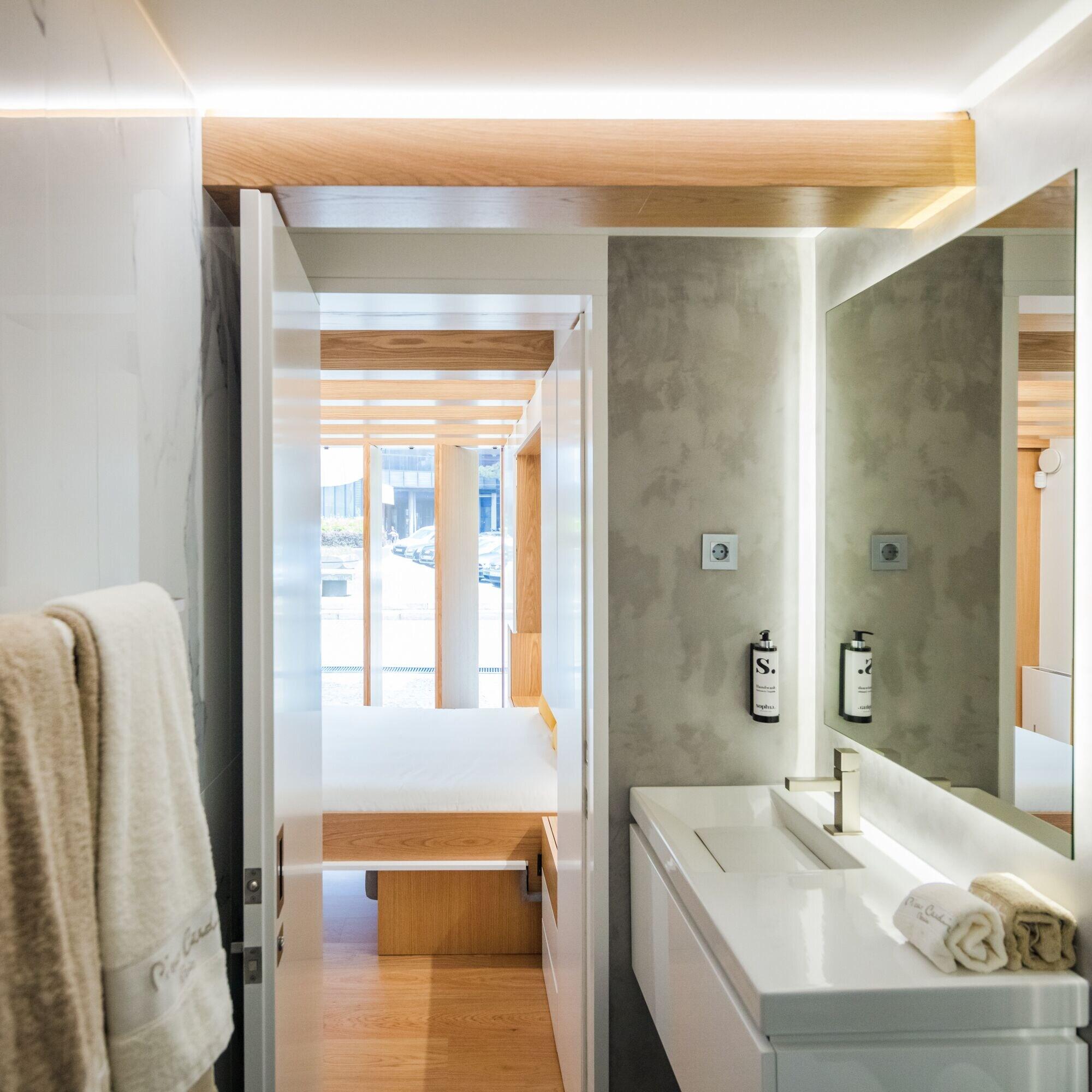 Equipamiento de Habitación Sophia Oporto Urban Suites