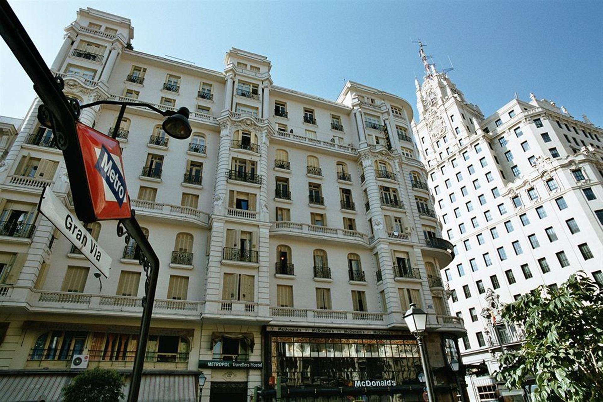Vista Exterior Hostal Luis XV