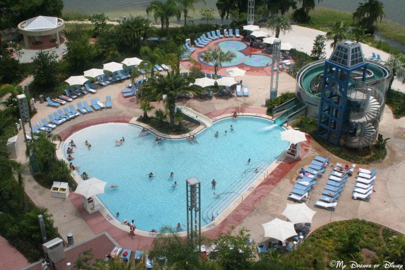 Vista Piscina Bay Lake Tower At Disney's Contemporary Resort