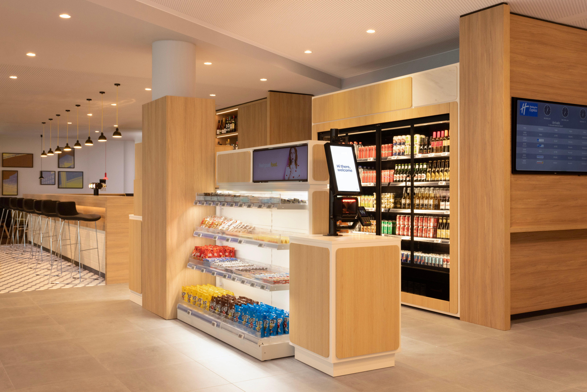 Vista Lobby Holiday Inn Express Brussels Airport by IHG
