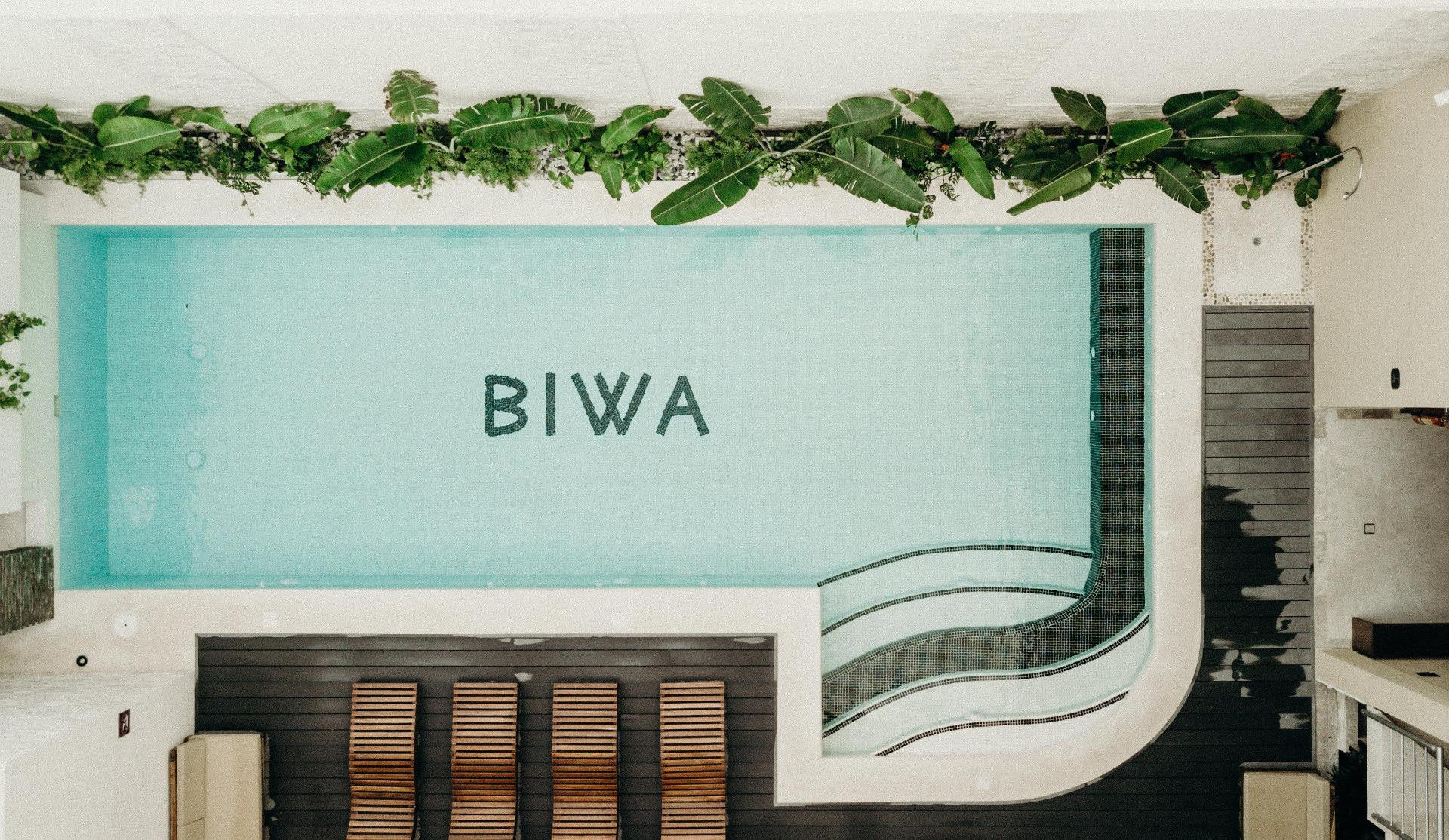 Vista da fachada Hotel Biwa Tulum