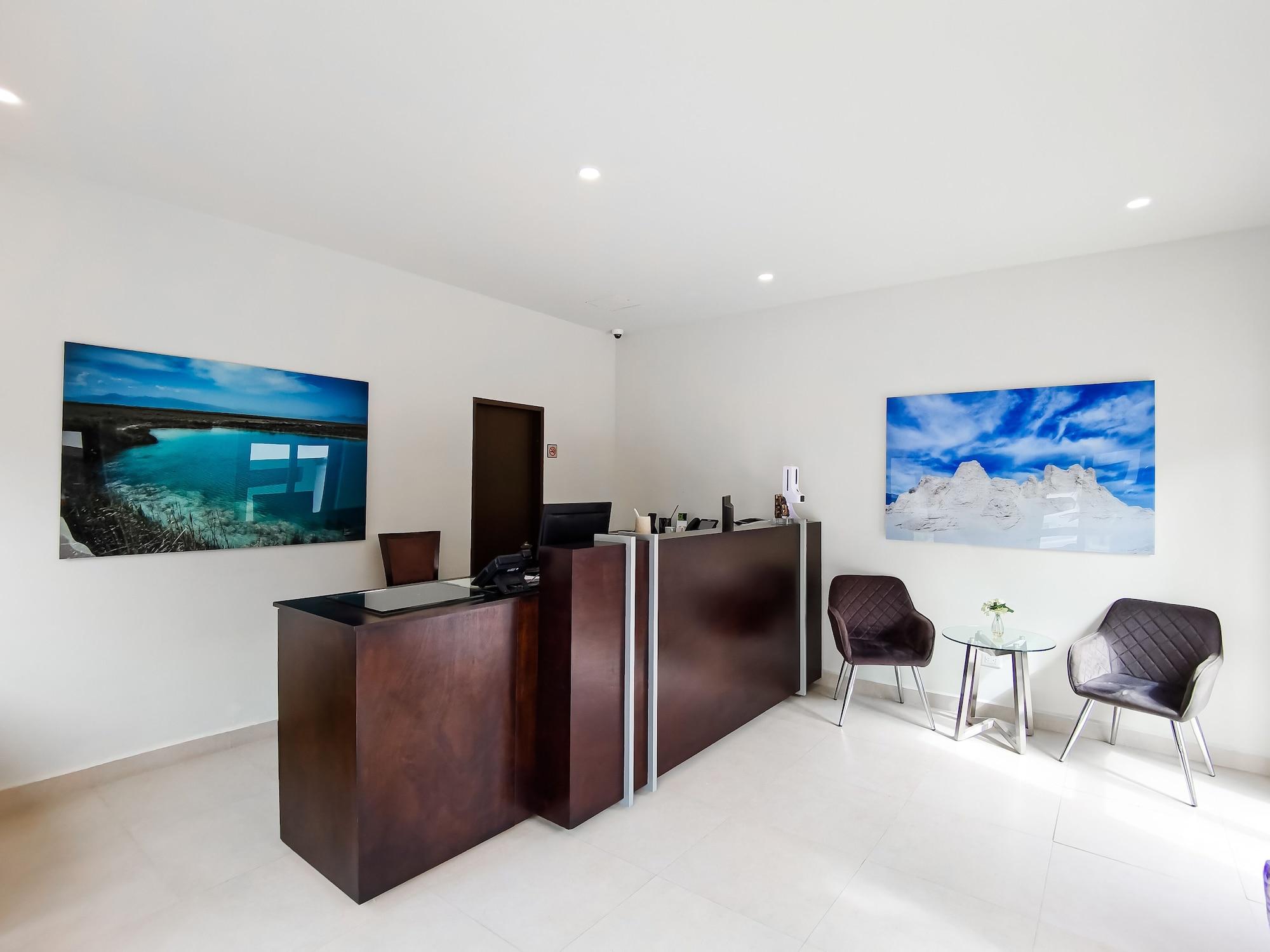 Vista Lobby Hotel Plaza Cuatrociénegas