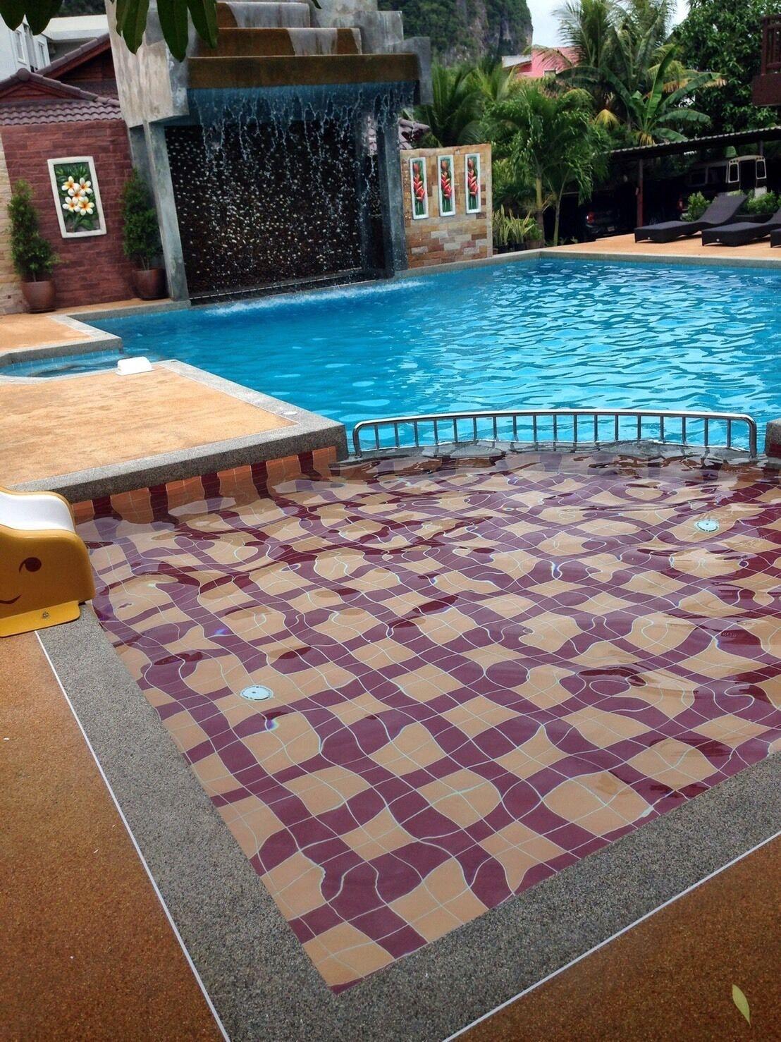 Vista Piscina Hasna Palace