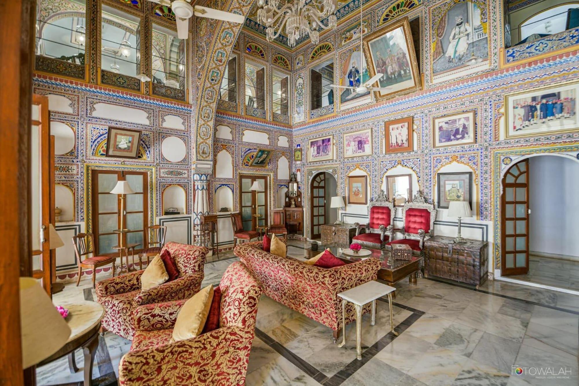 Vista Lobby Hotel Castle Mandawa