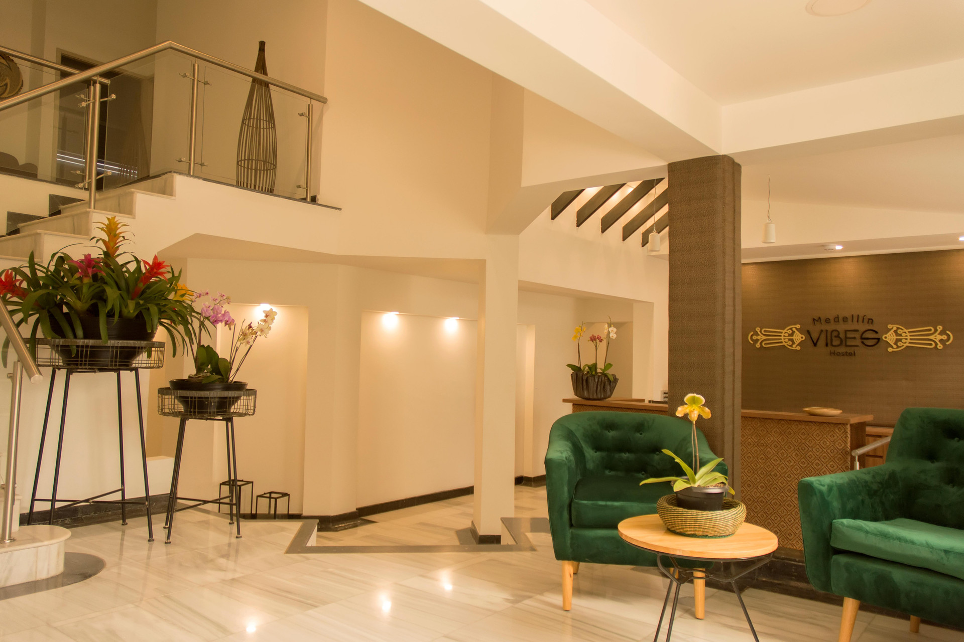 Vista Lobby Medellín Vibes