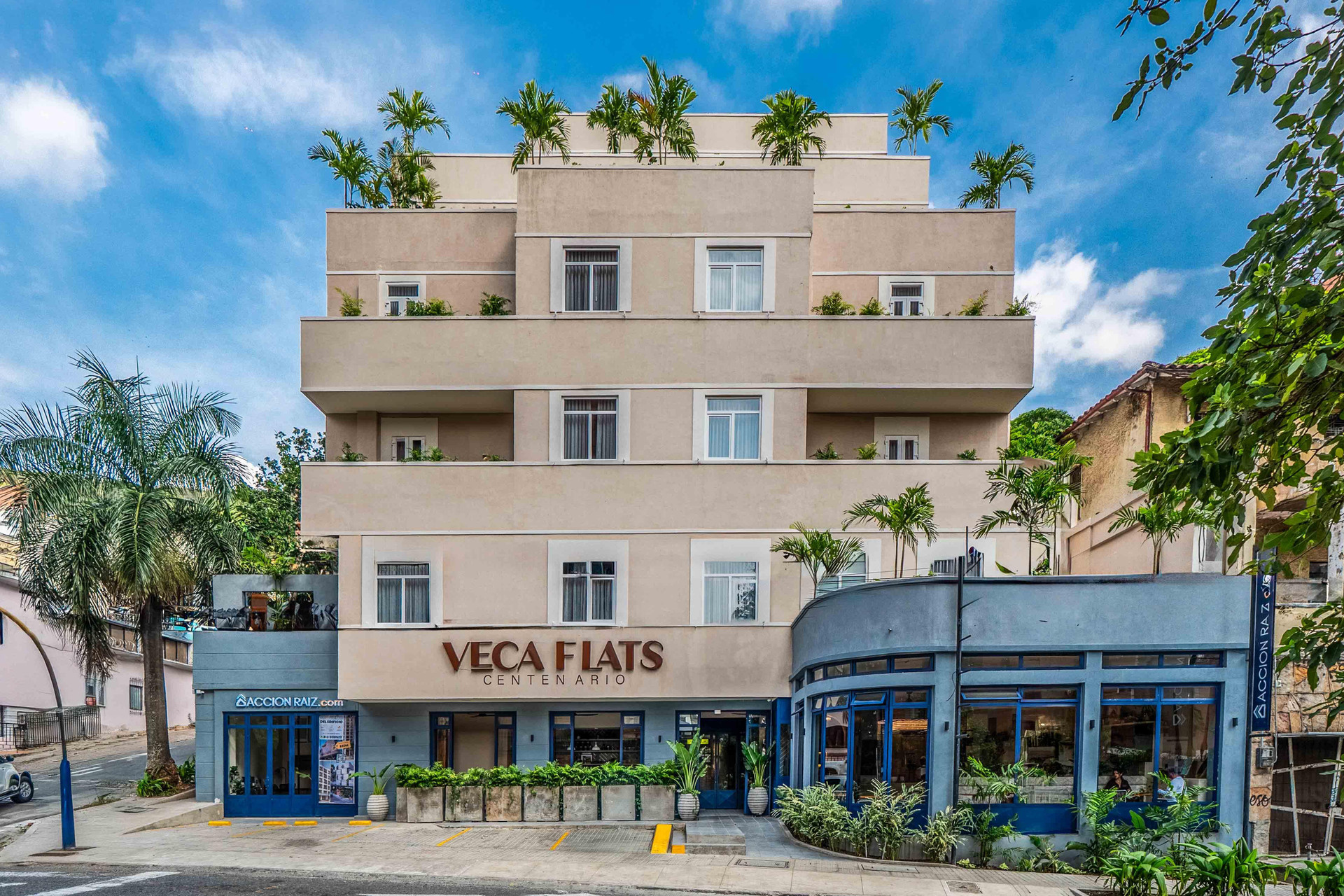Vista Exterior Veca Flats Centenario