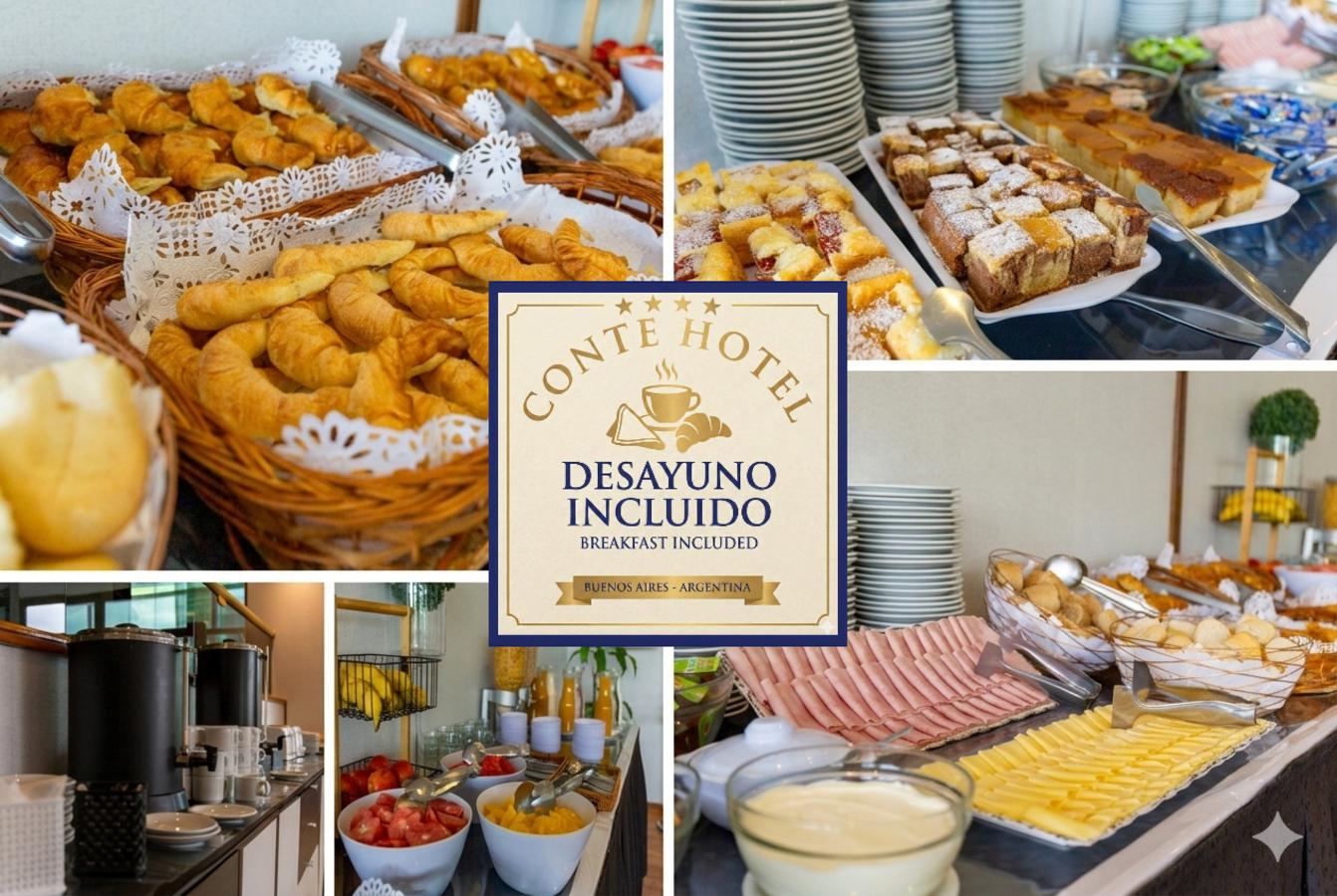 Área de desayuno Hotel Conte