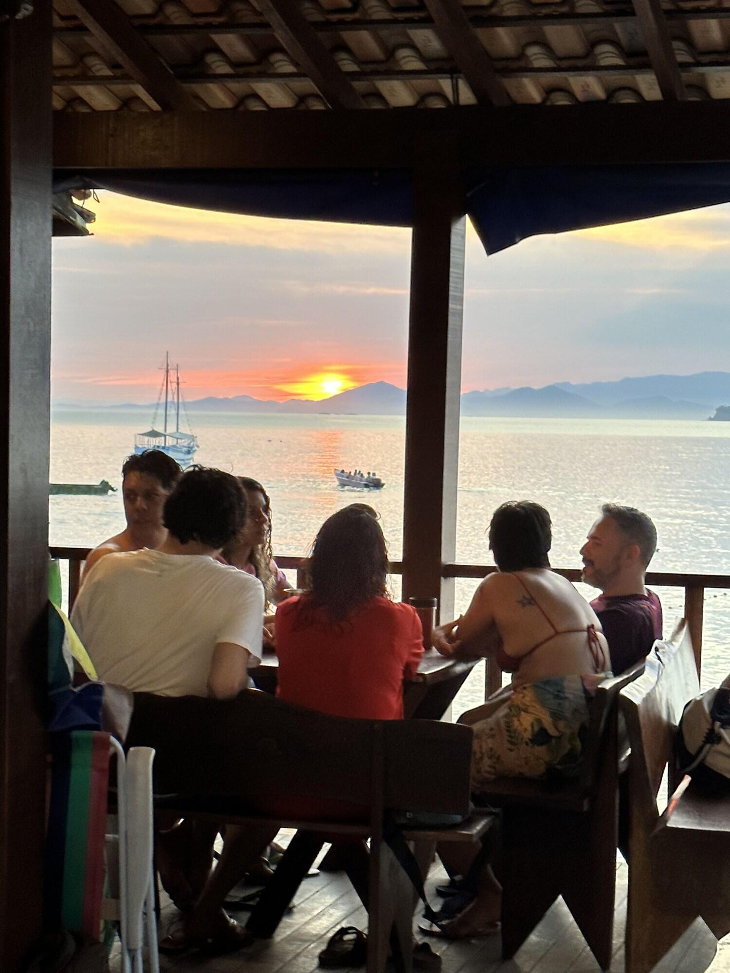 Restaurant Deck Da Villa Pousada Hotel