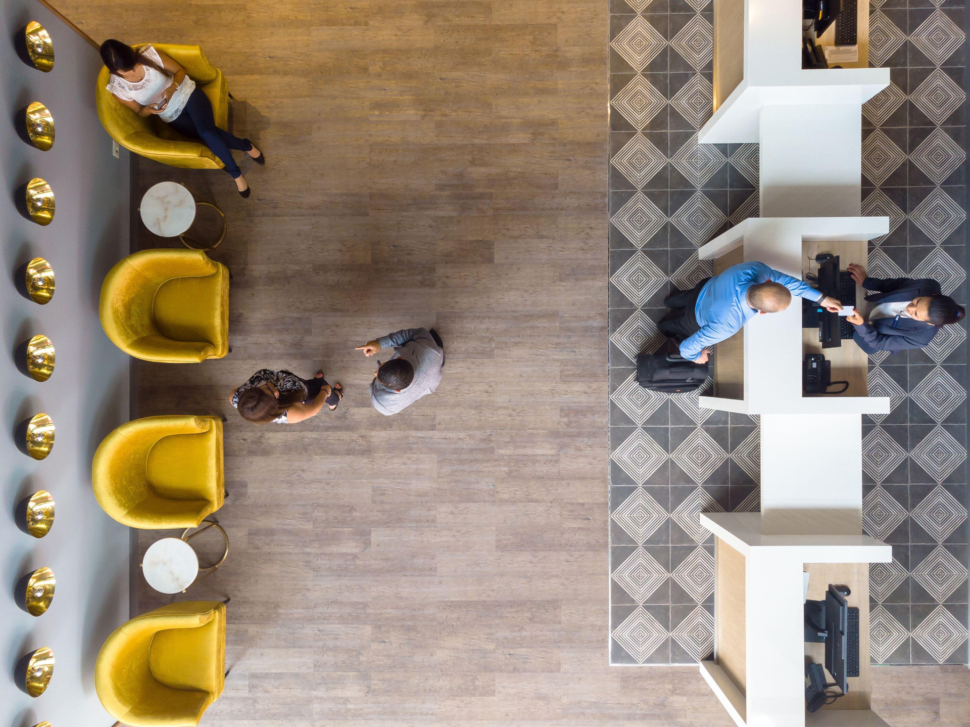 Vista Lobby Holiday Inn Express Lima San Isidro by IHG