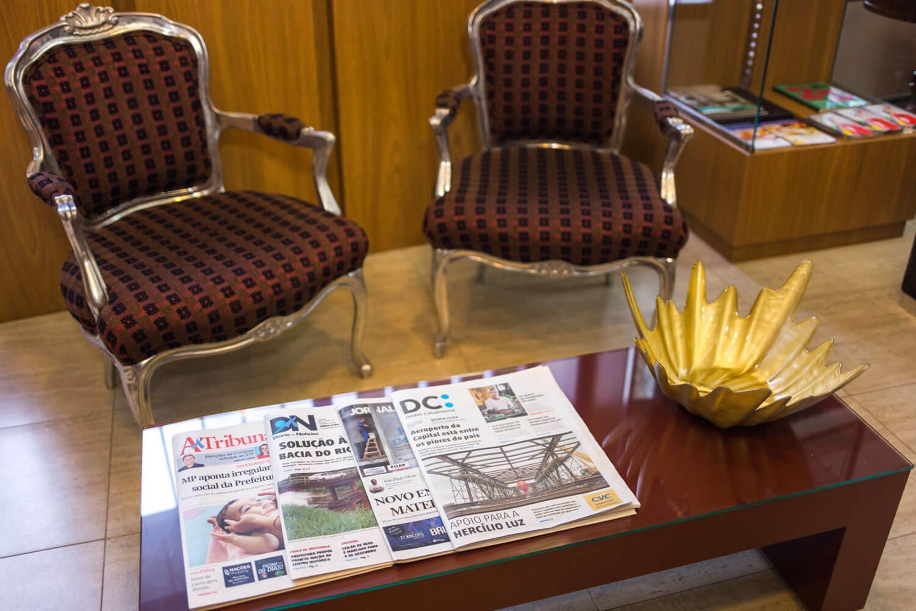 Vista Lobby Tri Hotel Executive Criciuma
