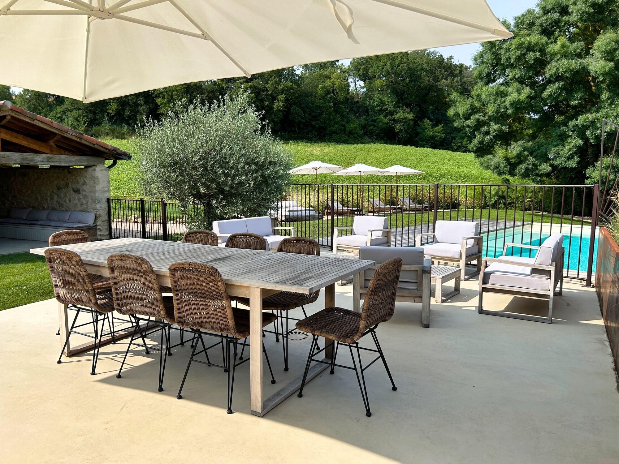 Vista Exterior BARBARENS maison d'hôtes