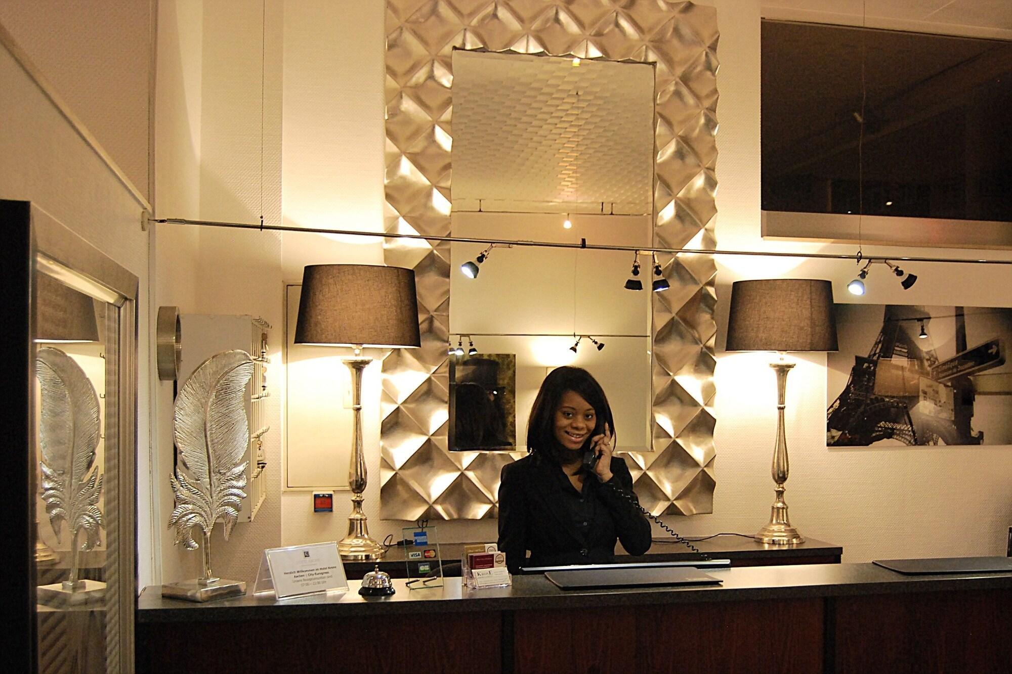 Vista Lobby Hotel Krone Aachen