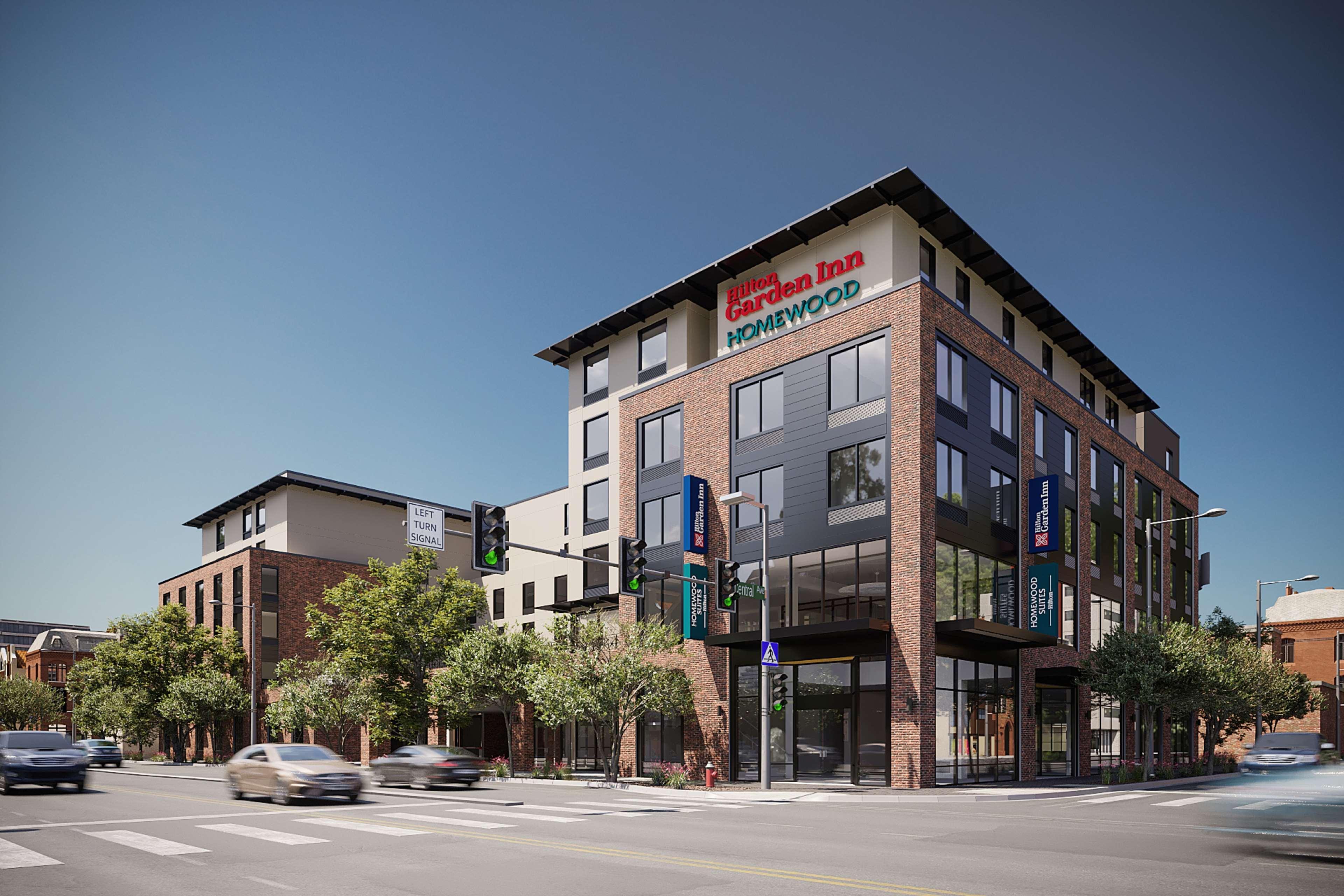 Vista Exterior Homewood Suites by Hilton Albuquerque Downtown