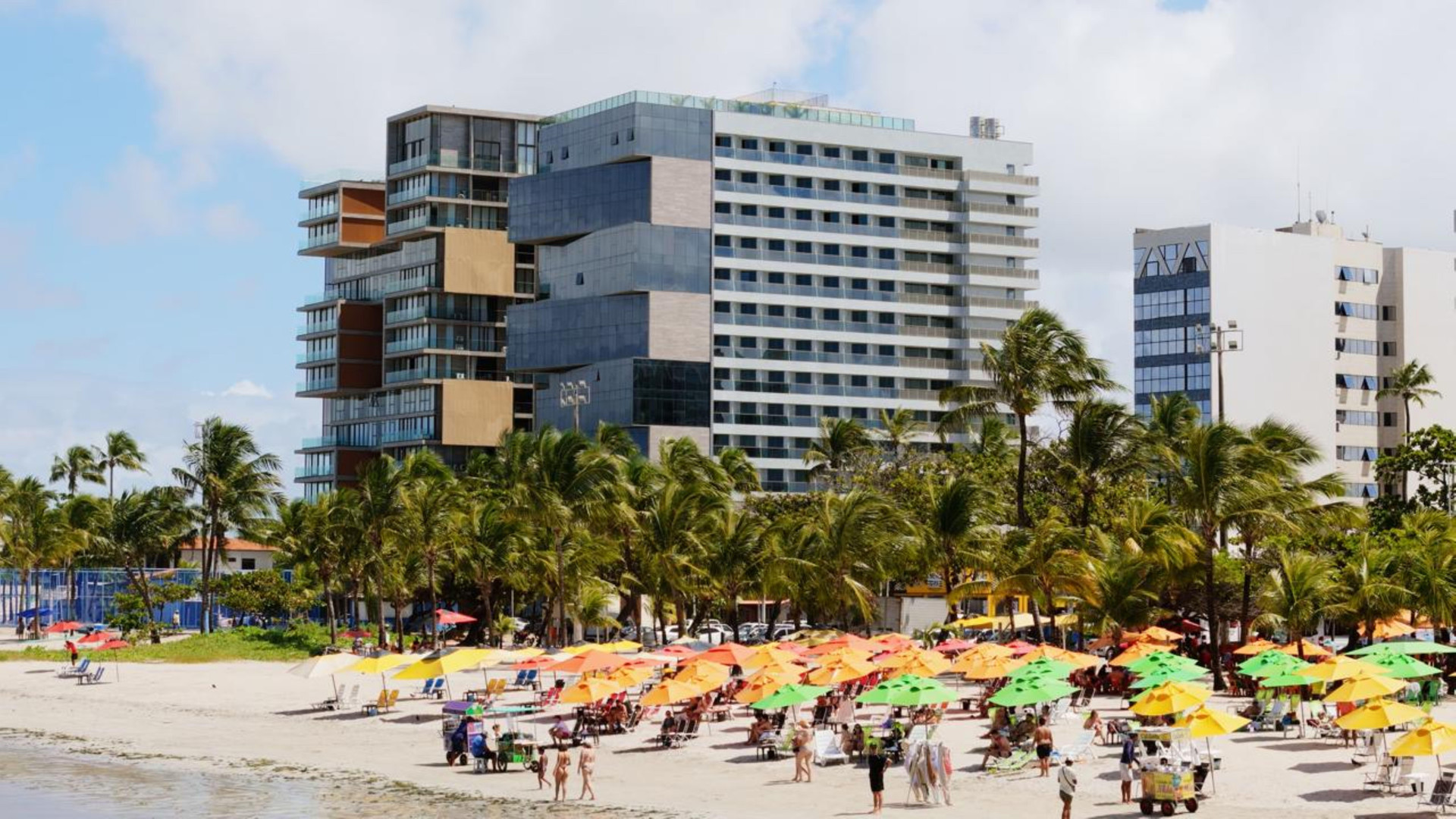 Vista aérea Sais Beach Living Hotel