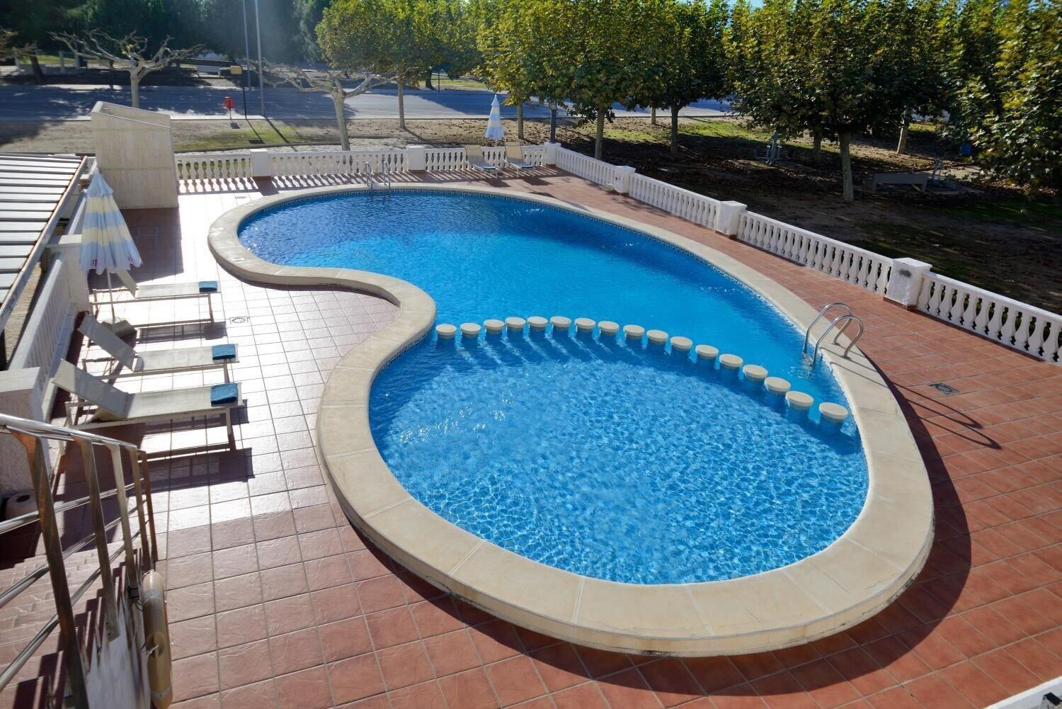 Vista Piscina Hotel Playa Miramar