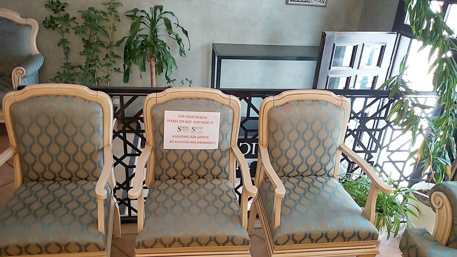 Vista Lobby Sarnic Hotel & Sarnic Premier Hotel - Ottoman Mansion