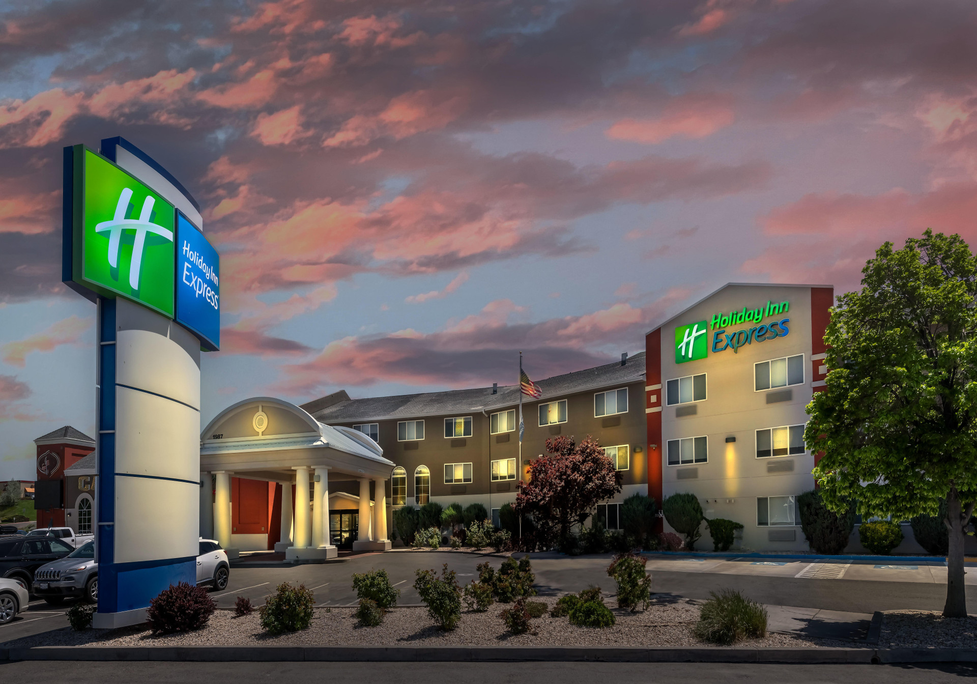 Vista Exterior Holiday Inn Express Winnemucca