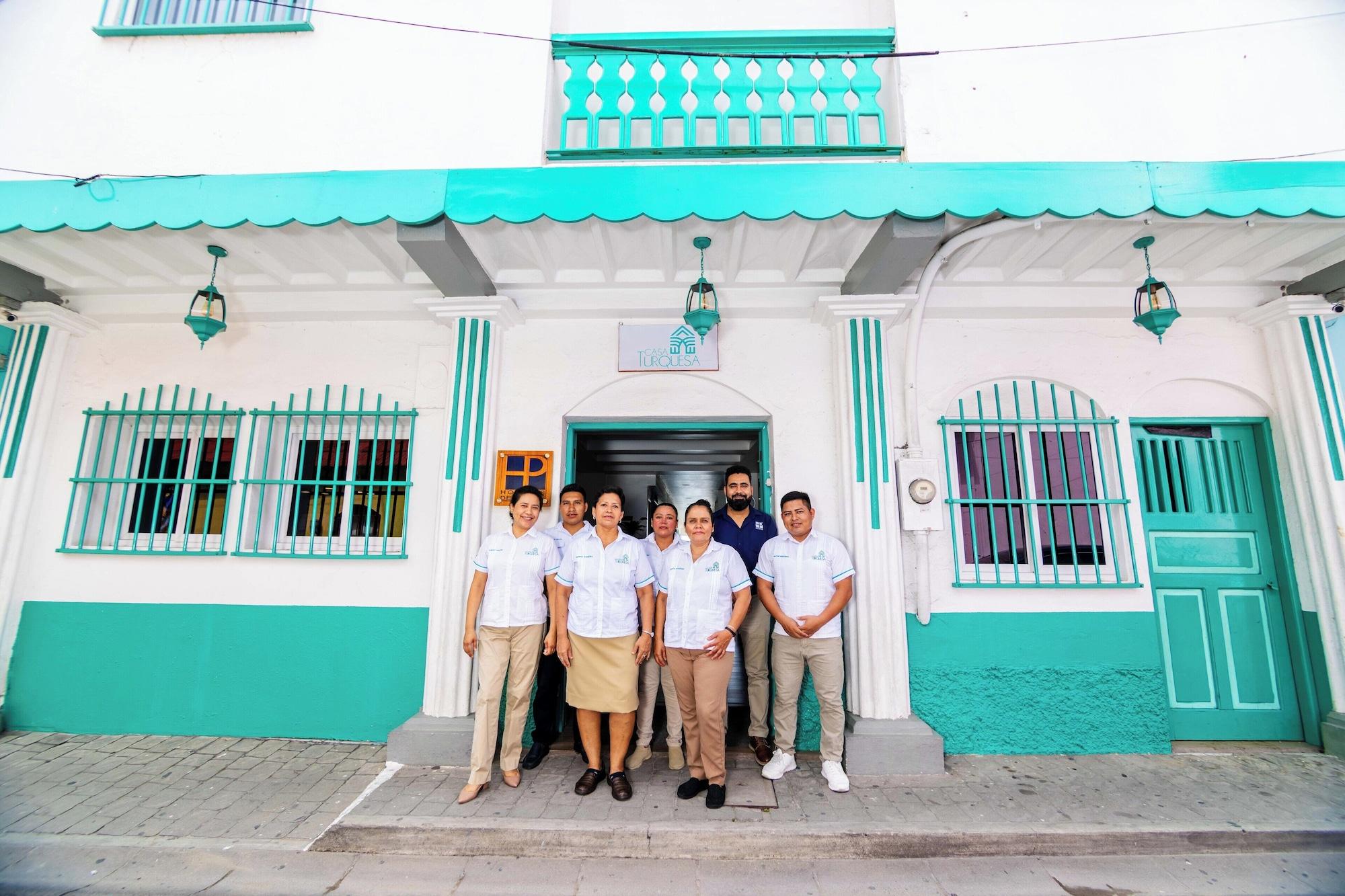 Vista Exterior Hotel Casa Turquesa