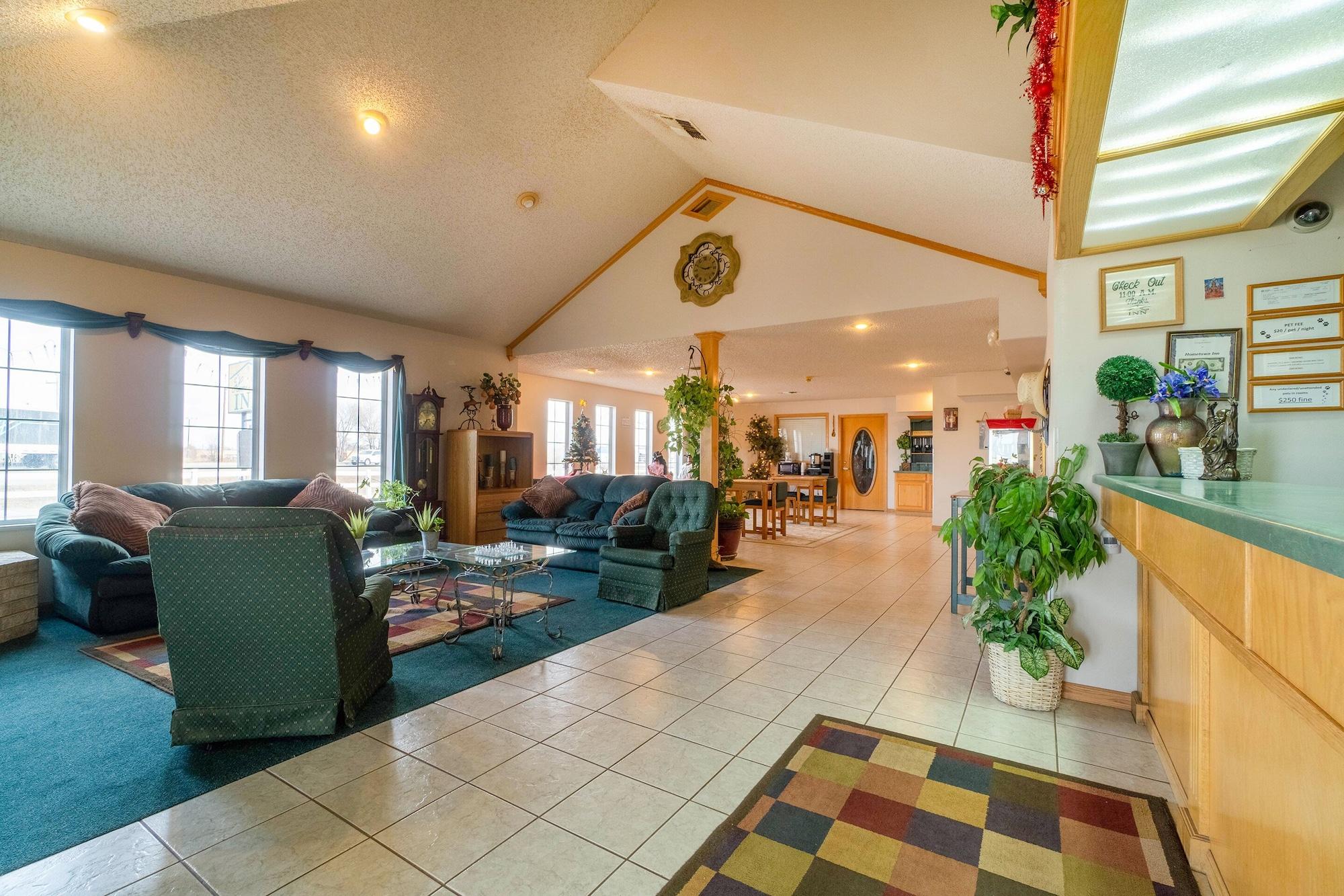 Vista Lobby HomeTown Inn By OYO Texhoma, OK