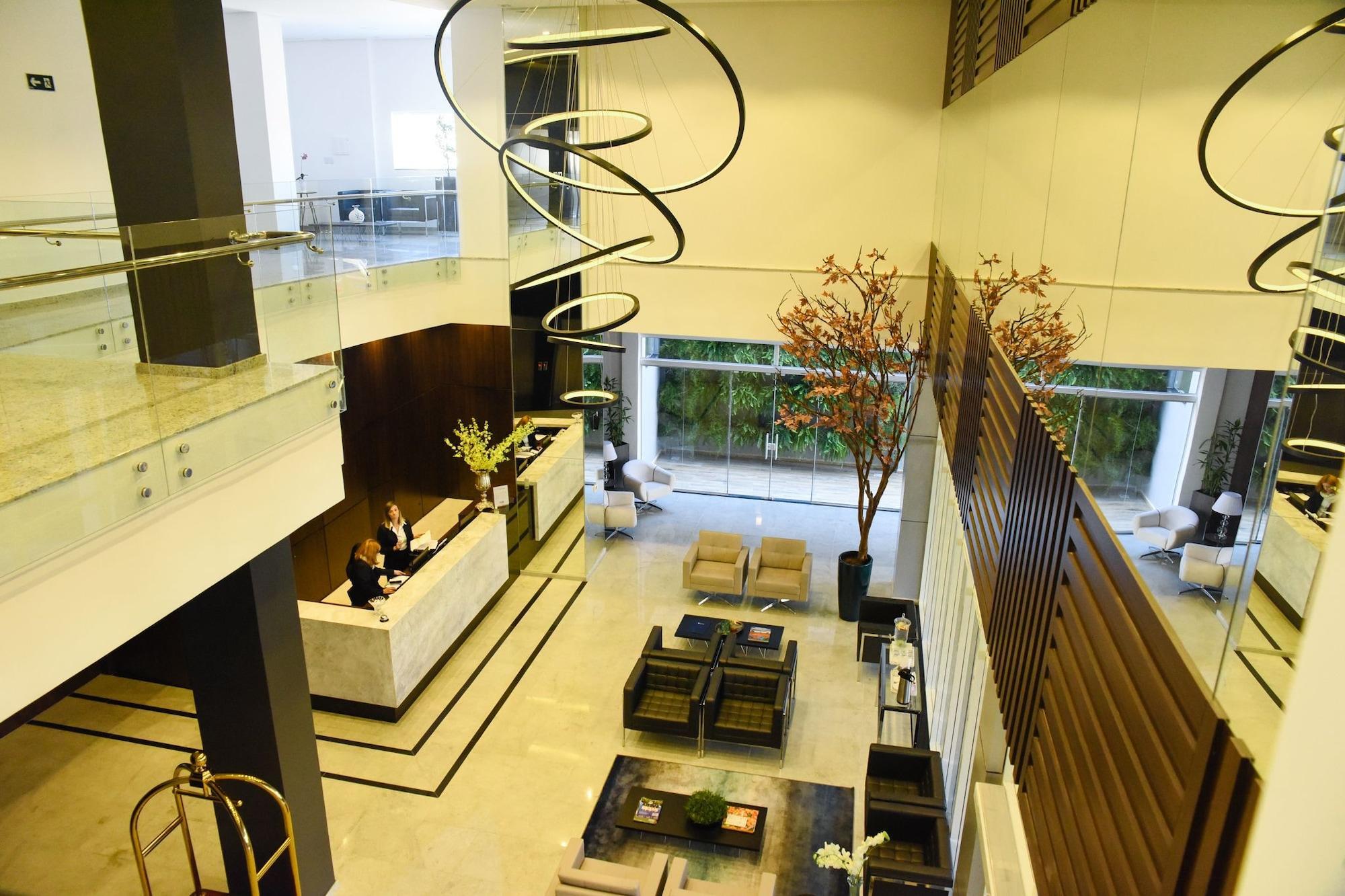 Vista Lobby Blue Open Hotel