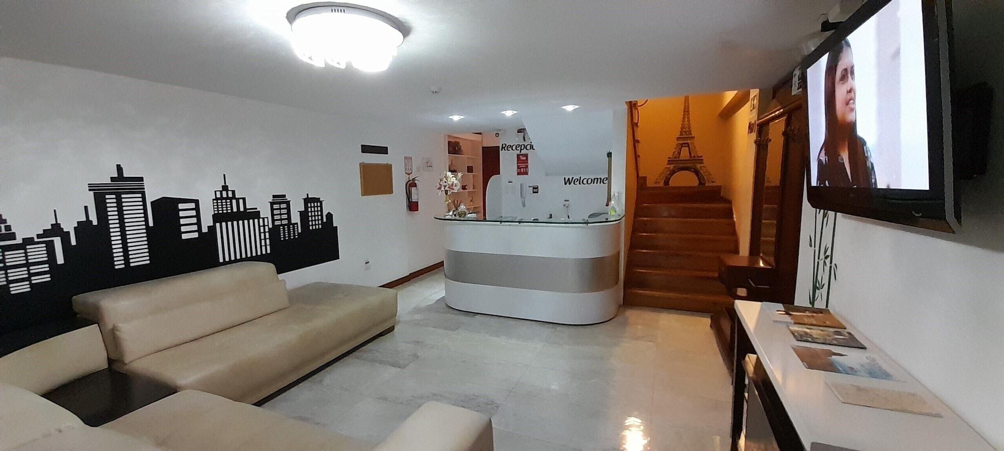 Vista Lobby Hodu Hospedaje