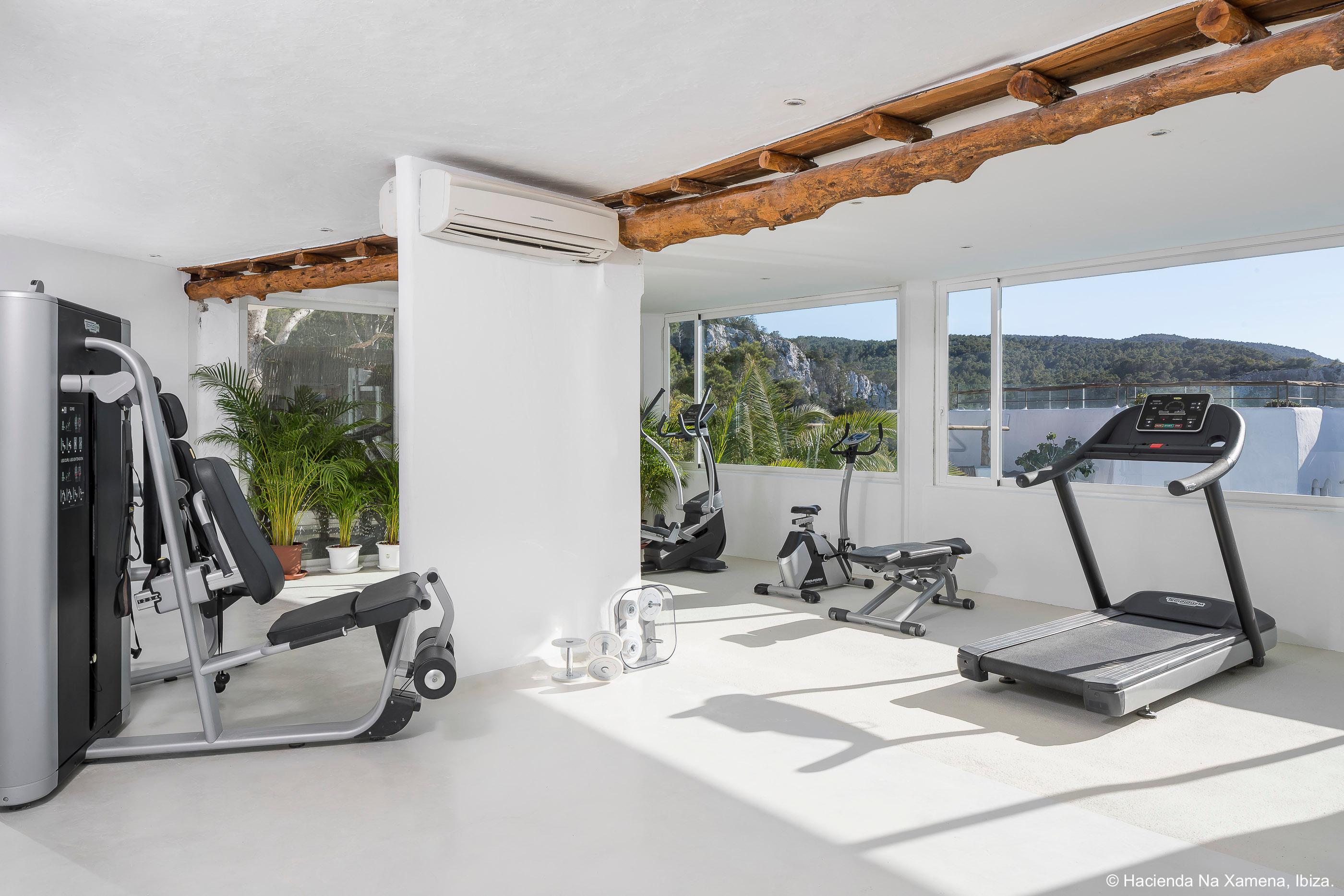 Gimnasio Hacienda Na Xamena, Ibiza