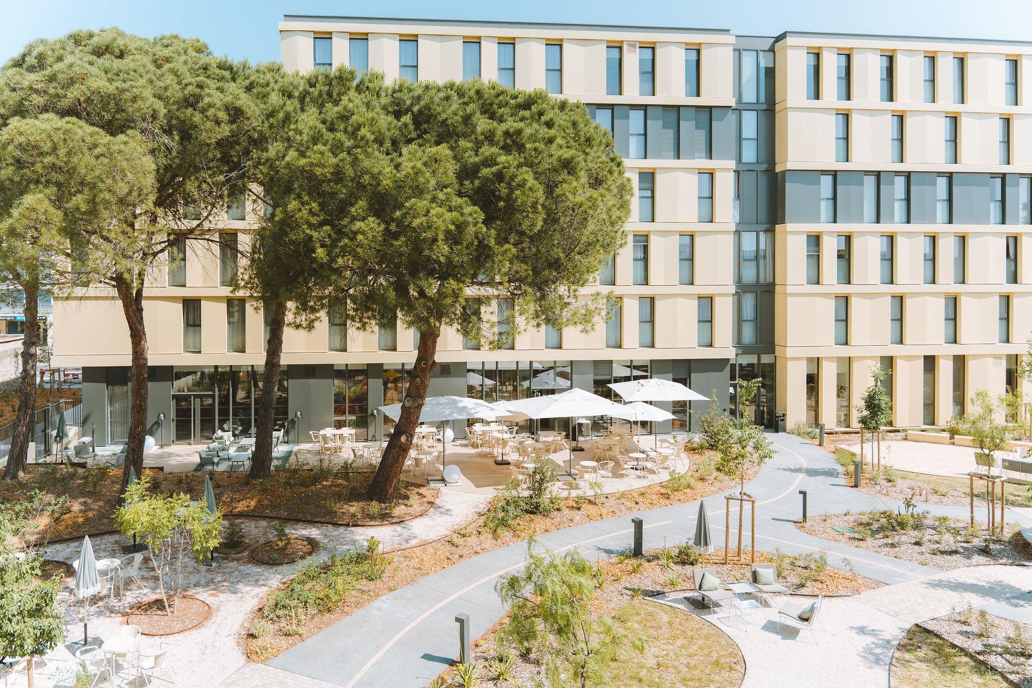 Vista Exterior Bikube Montpellier