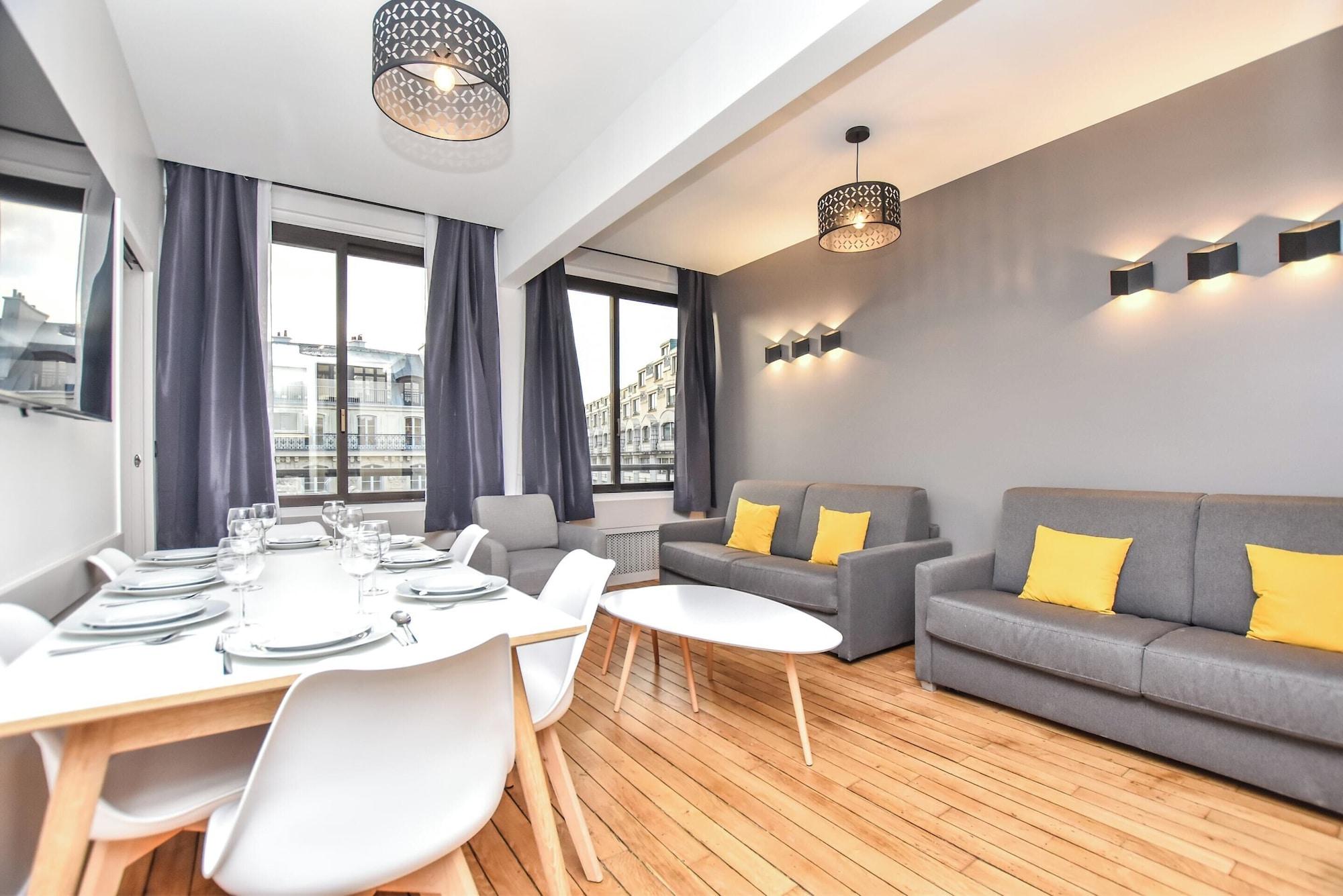 Varios Authentic Apartment - 2br/8p - Near Opera Garnier