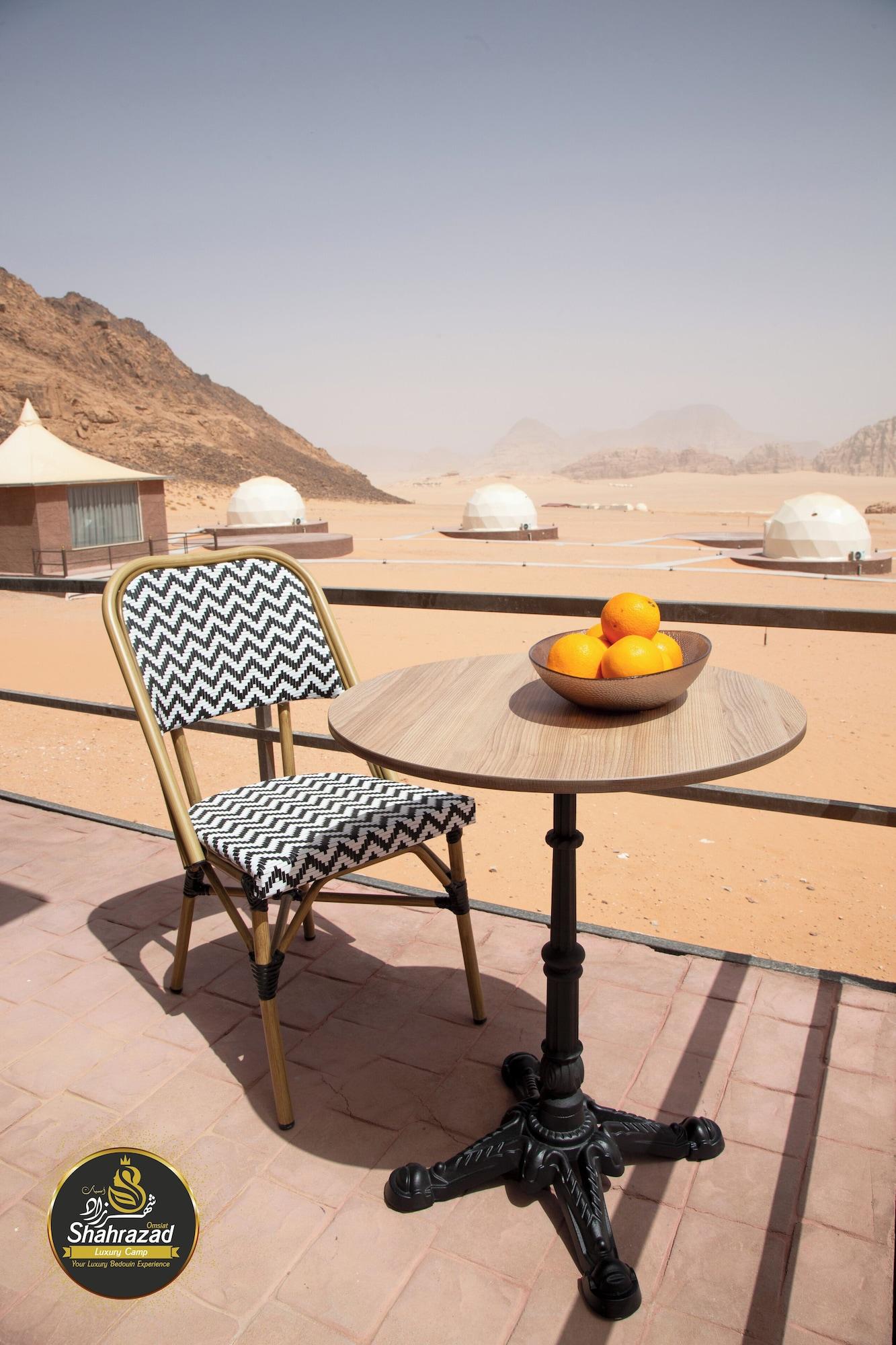 Equipamiento de Habitación Omsiat Shahrazad luxury Camp