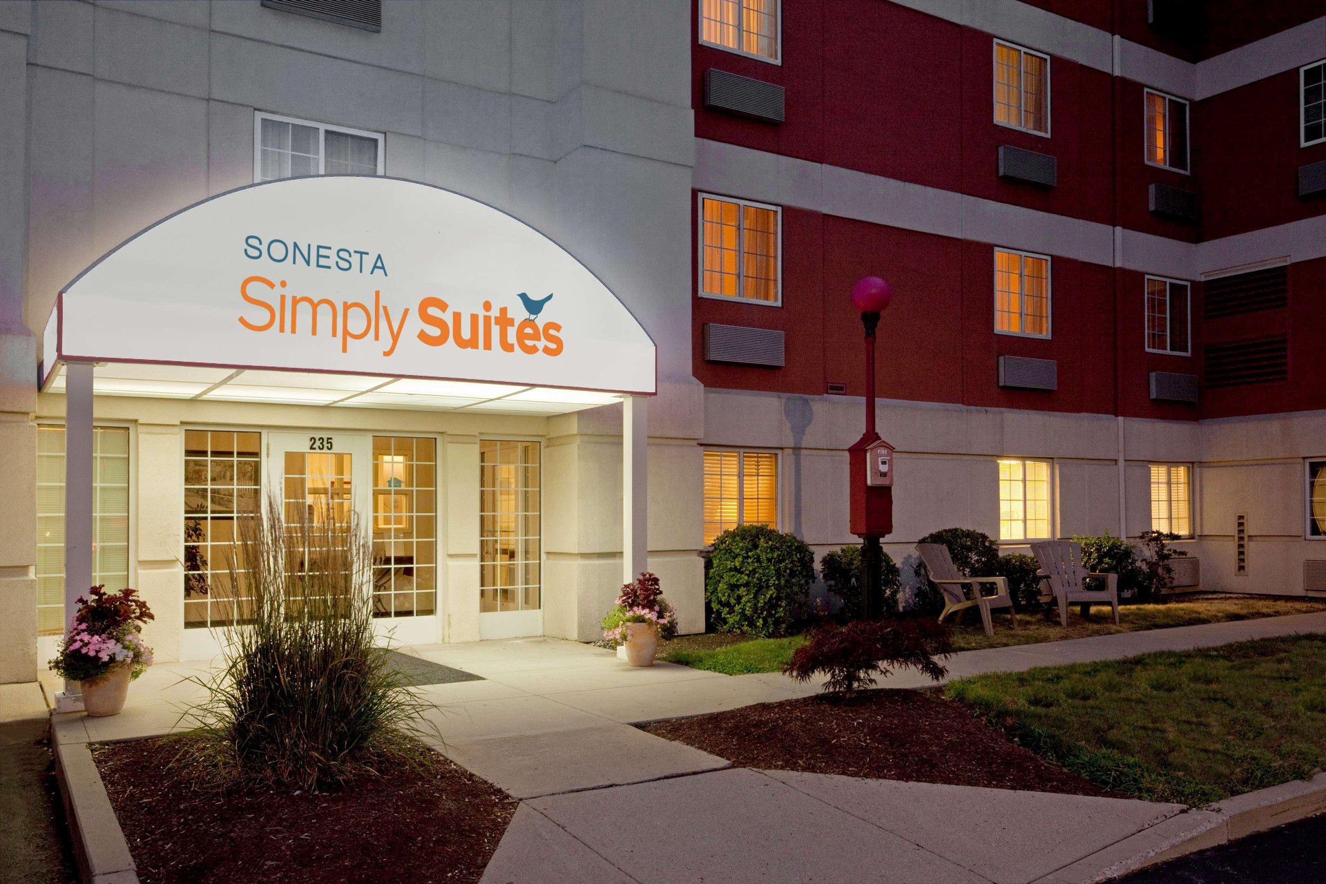 Vista Exterior Sonesta Simply Suites Boston Braintree
