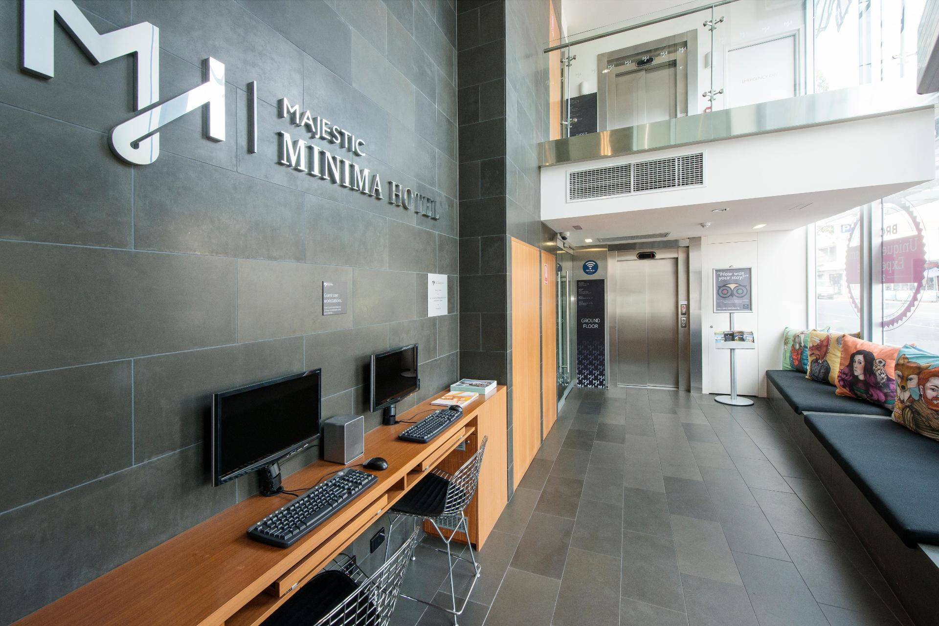 Vista Lobby Majestic Minima Hotel