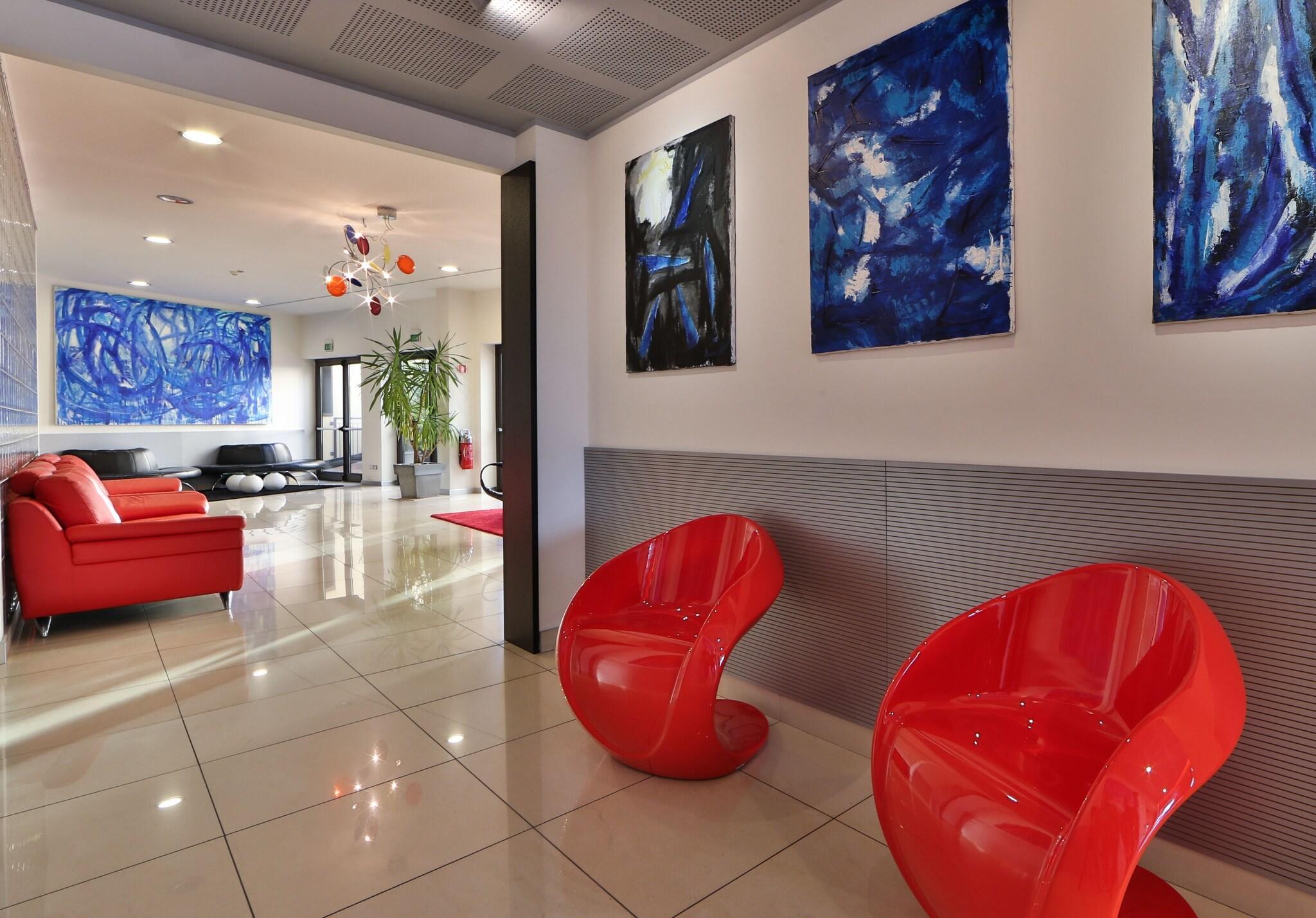 Vista Lobby Best Western Plus Hotel Galileo Padova