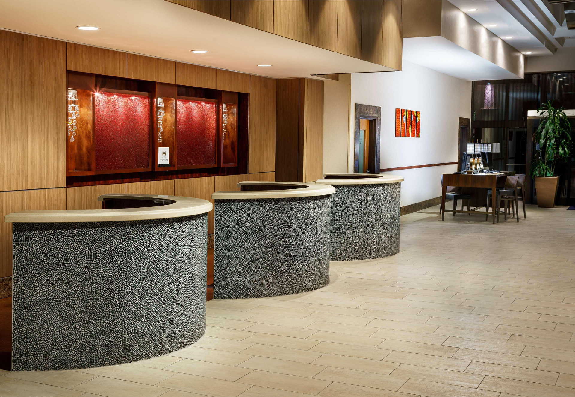Vista Lobby Hilton Charlotte University Place
