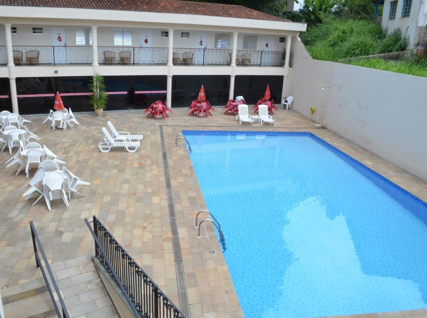 Vista Piscina Hotel São Luiz
