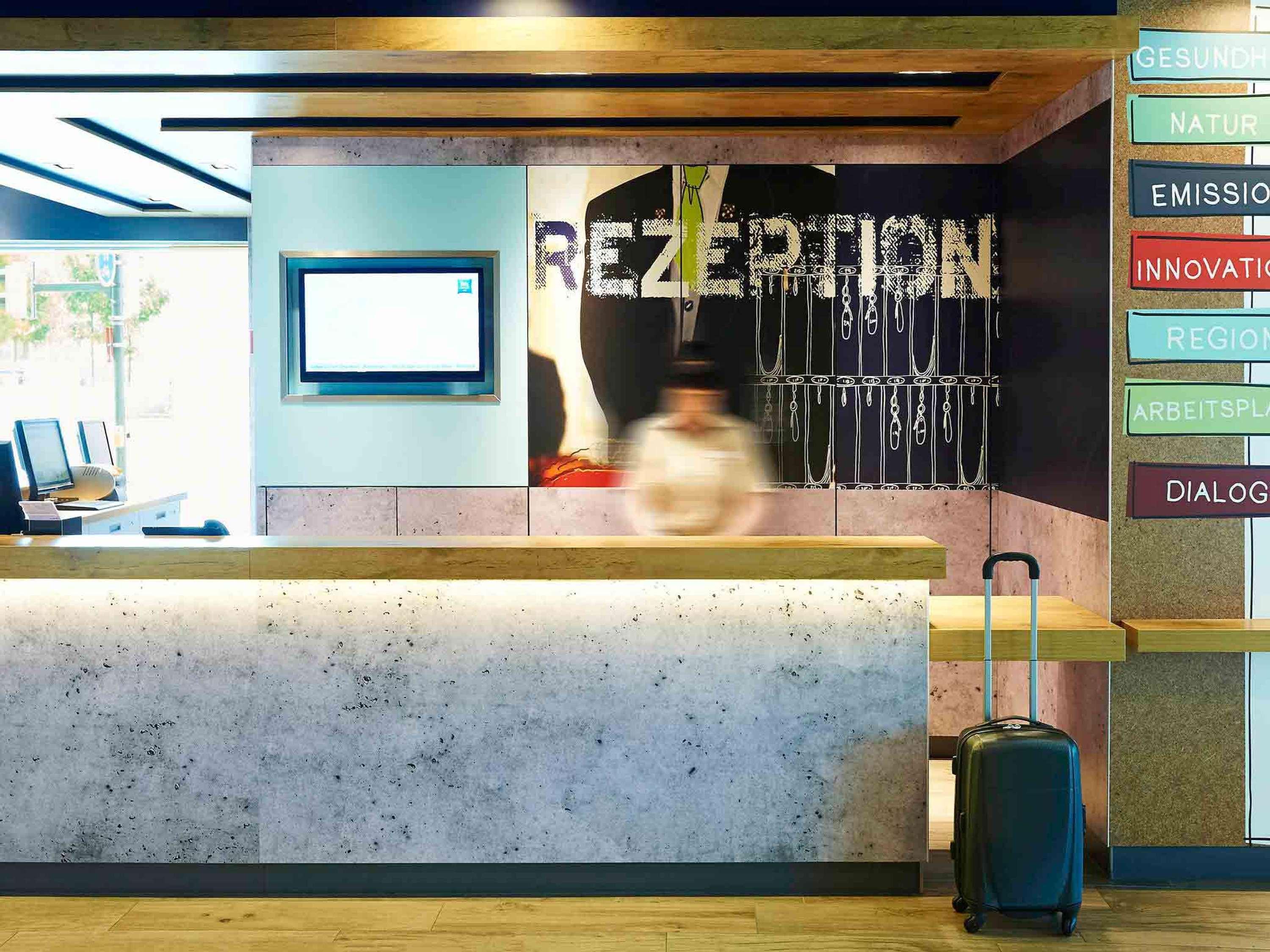 Vista Lobby ibis budget Zurich City West