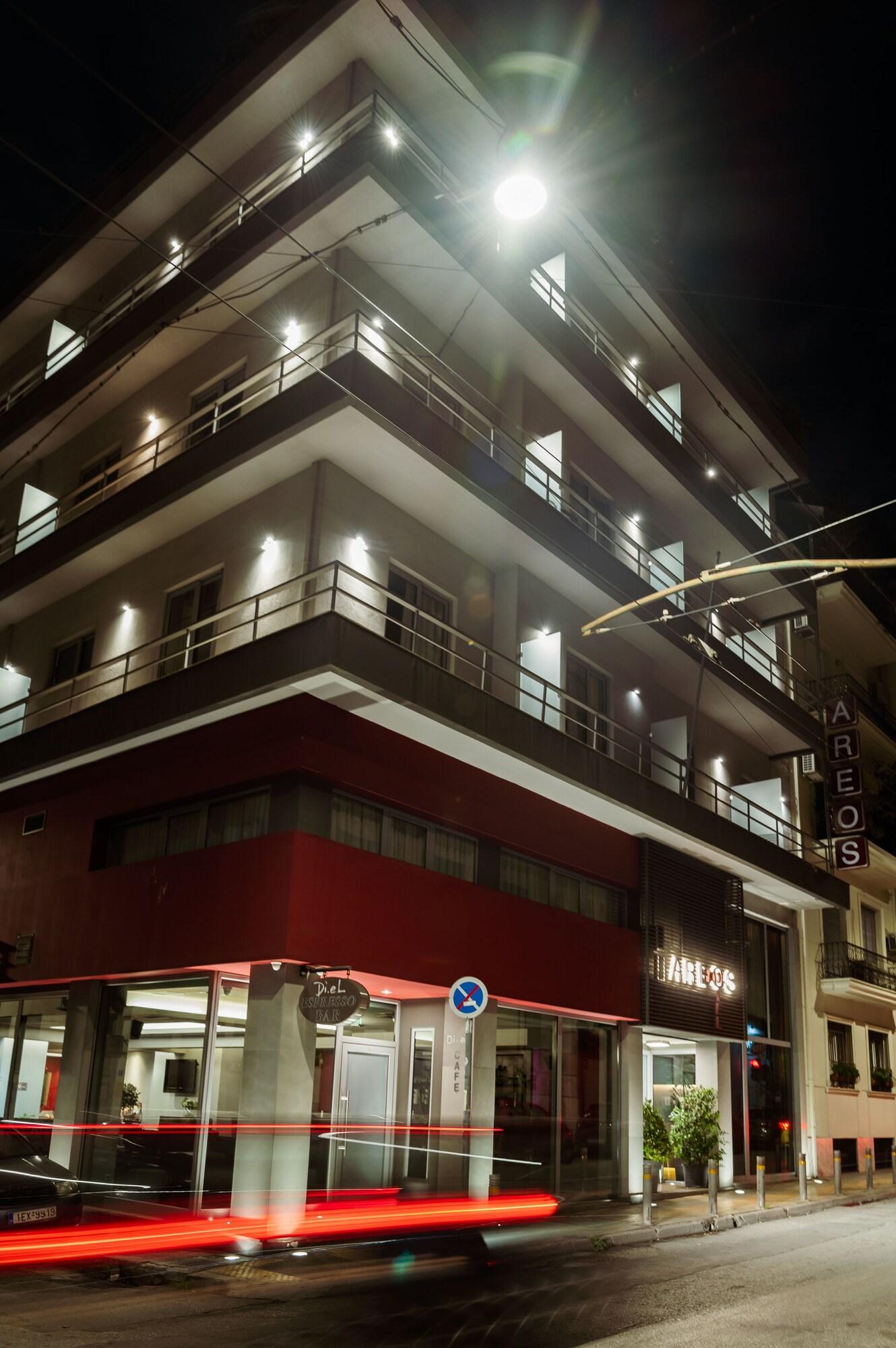 Vista Exterior Areos Hotel