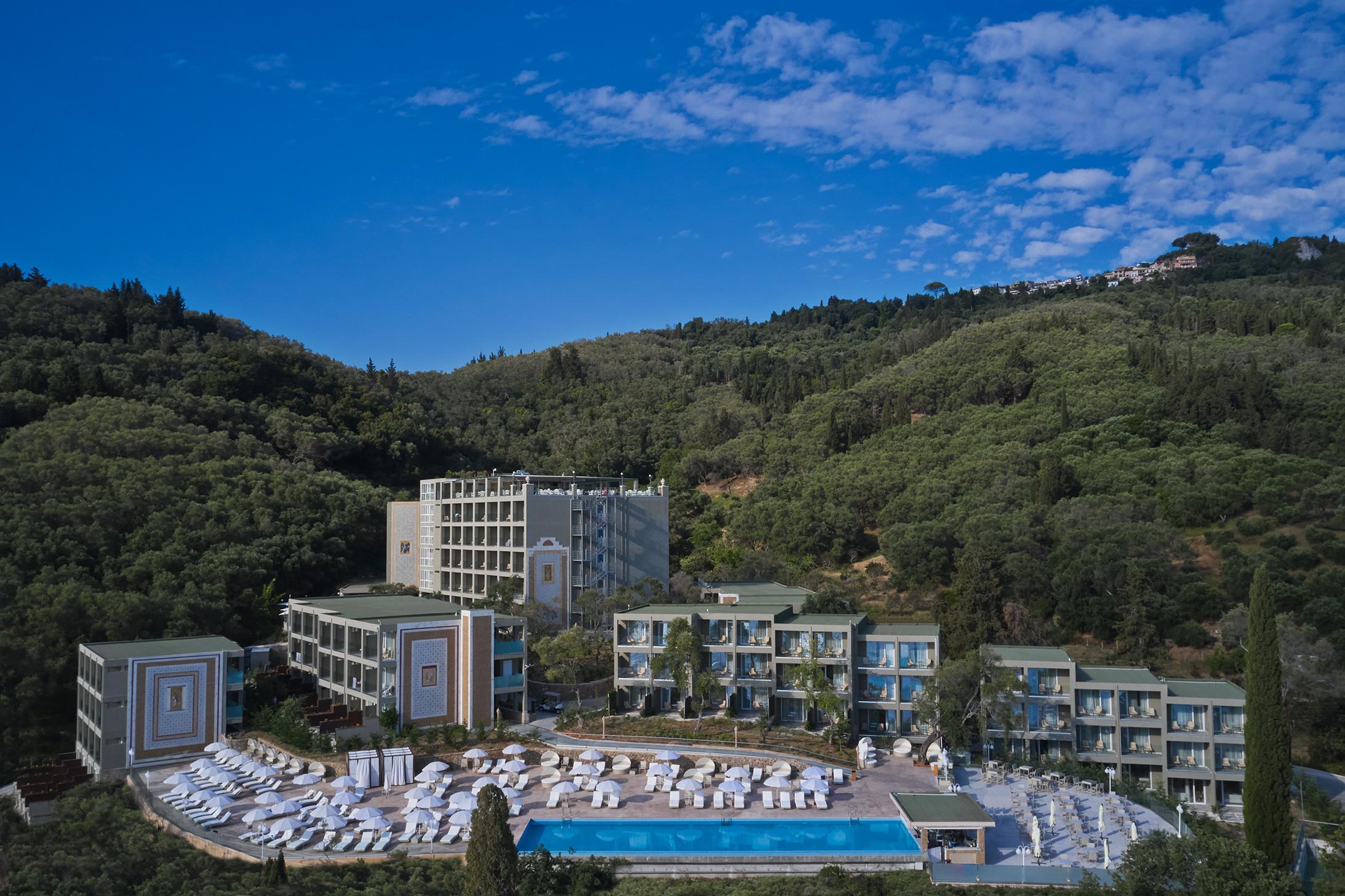 Vista Exterior Mythos Palace Resort