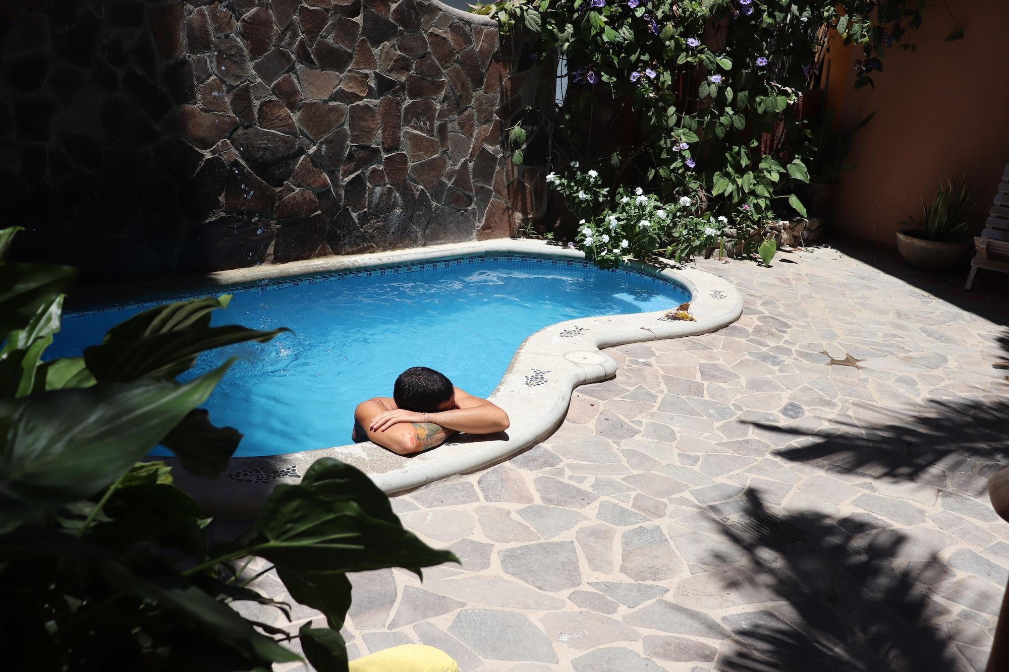 Vista Piscina Hotel Casa Palomera