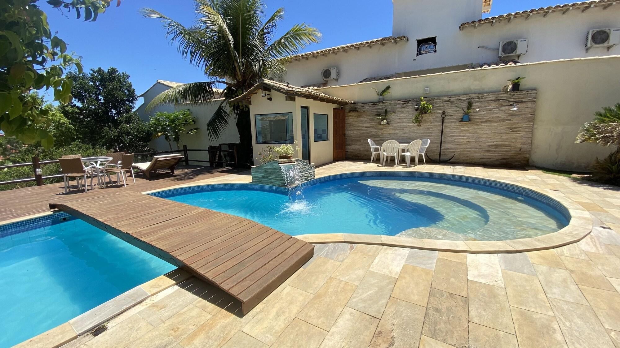 Vista Piscina Fantasy Búzios Guest House
