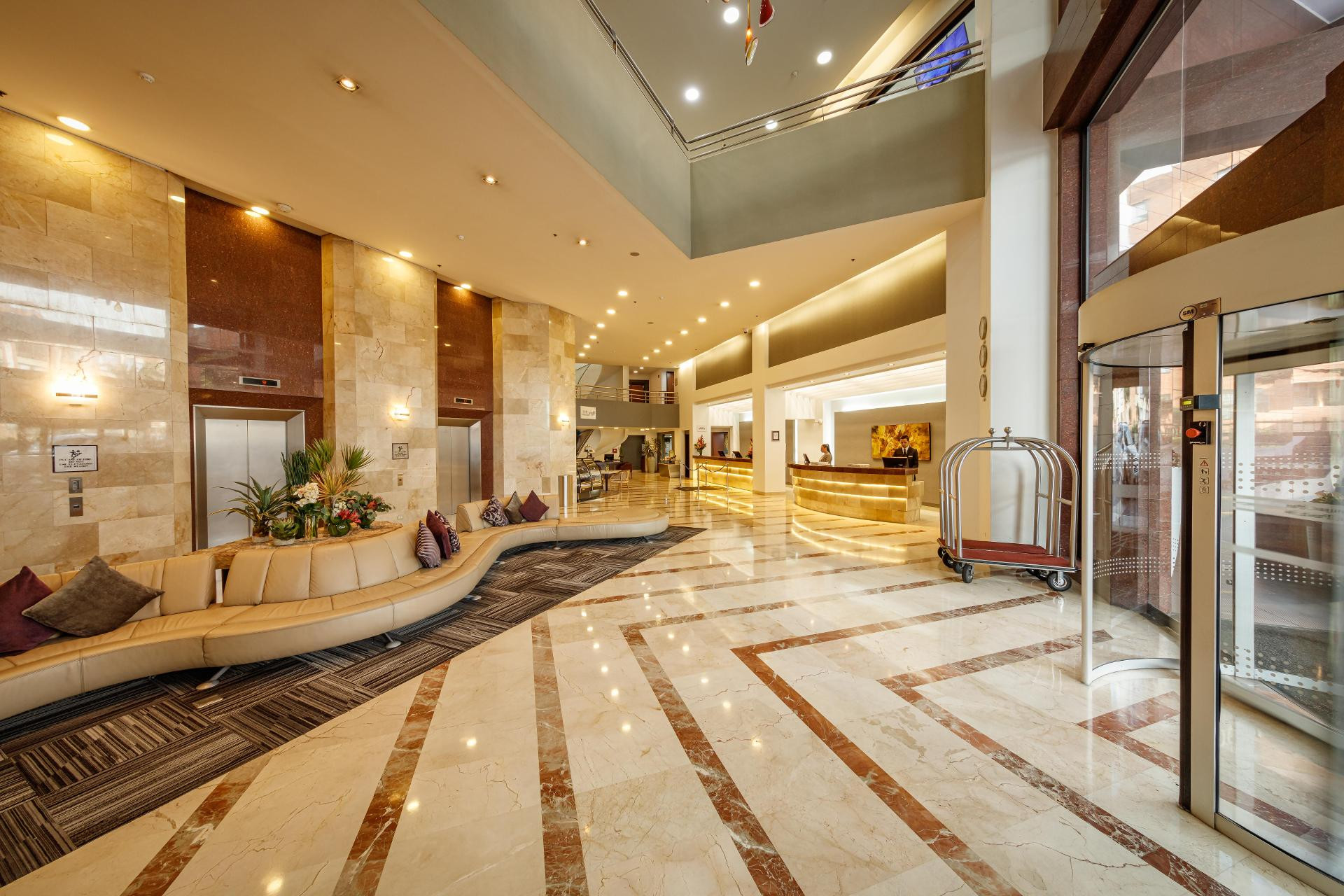 Vista Lobby Sheraton Bogota Hotel